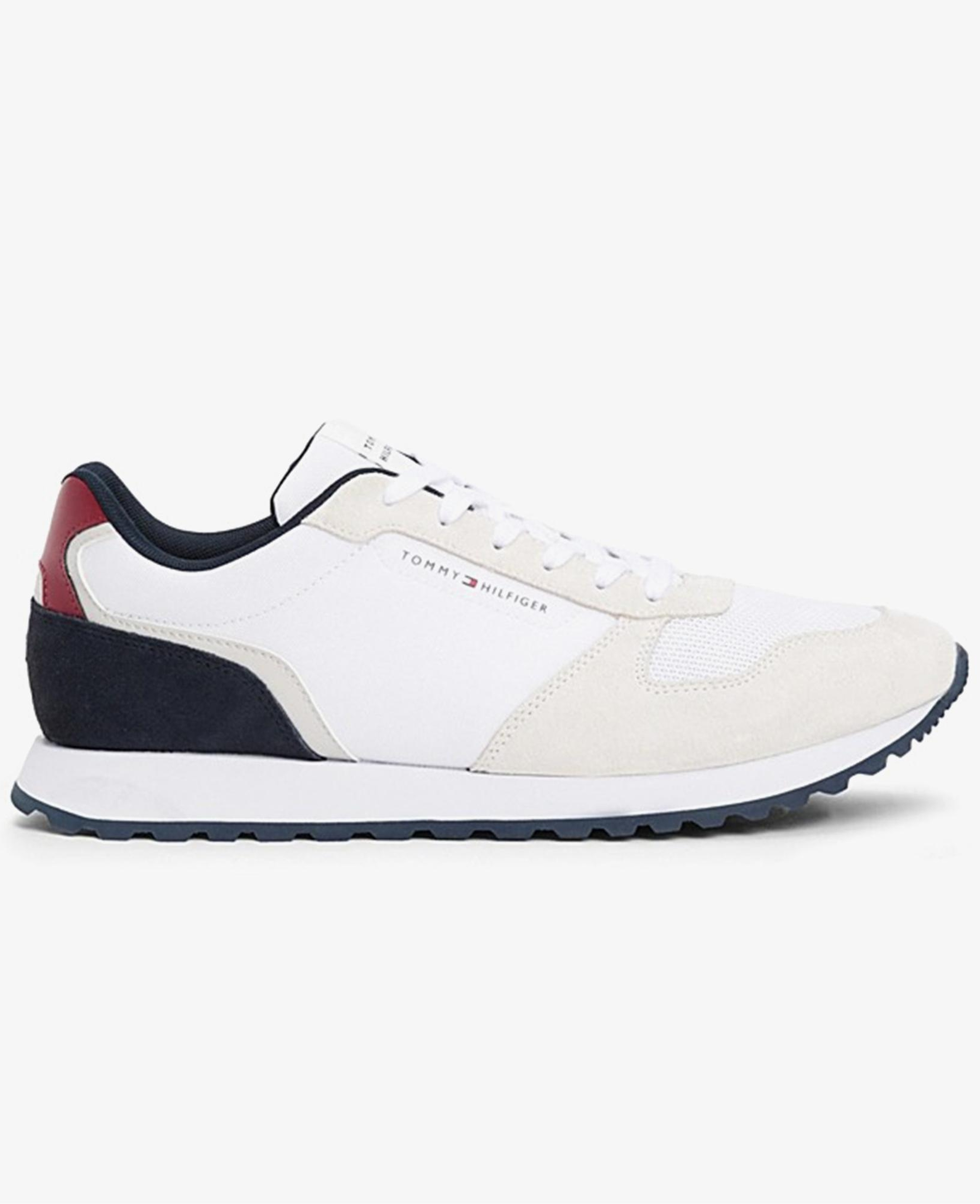 Tommy Hilfiger New Runner Eva Mix Erkek Beyaz Sneaker