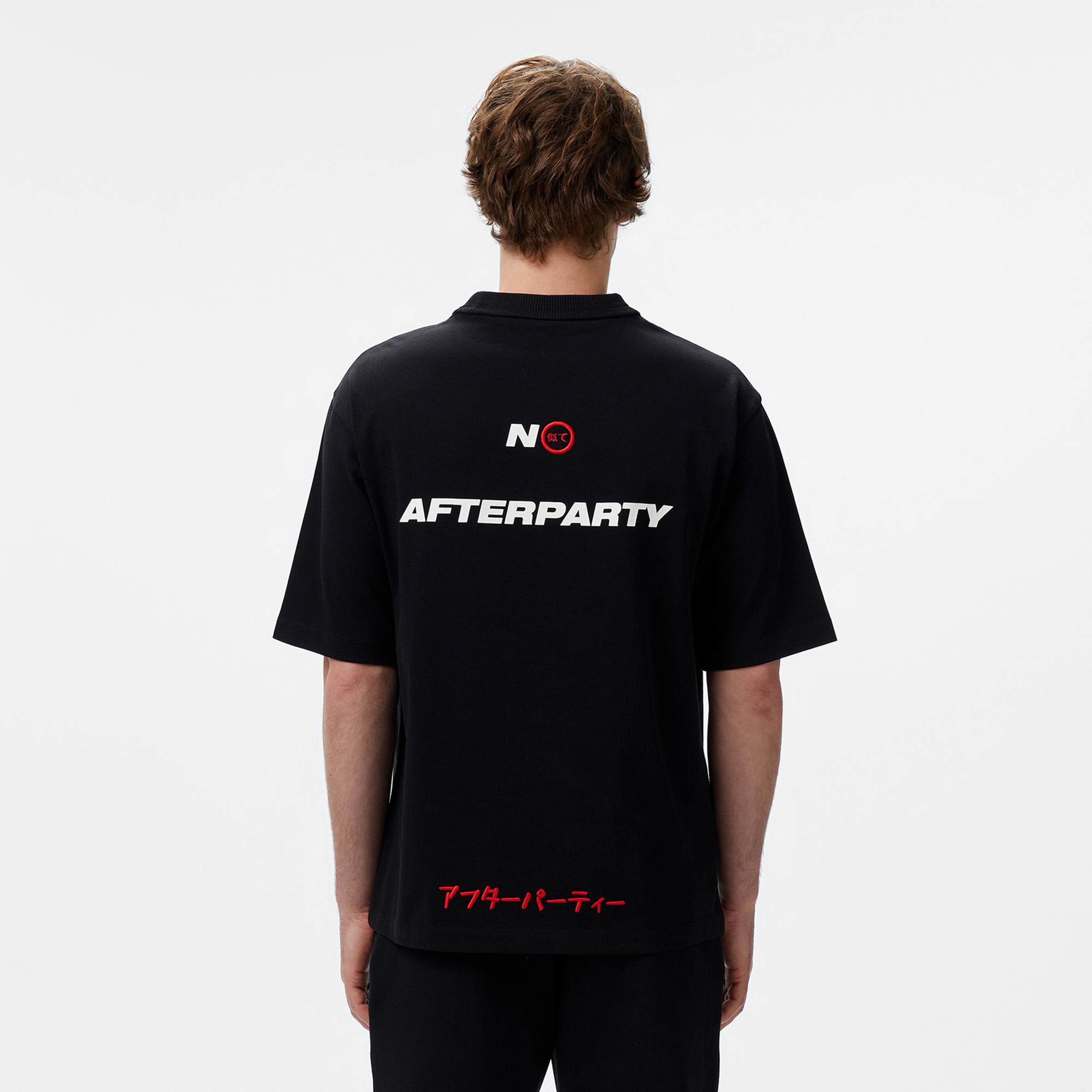 UNITED4 Miyawa Erkek Siyah T-Shirt