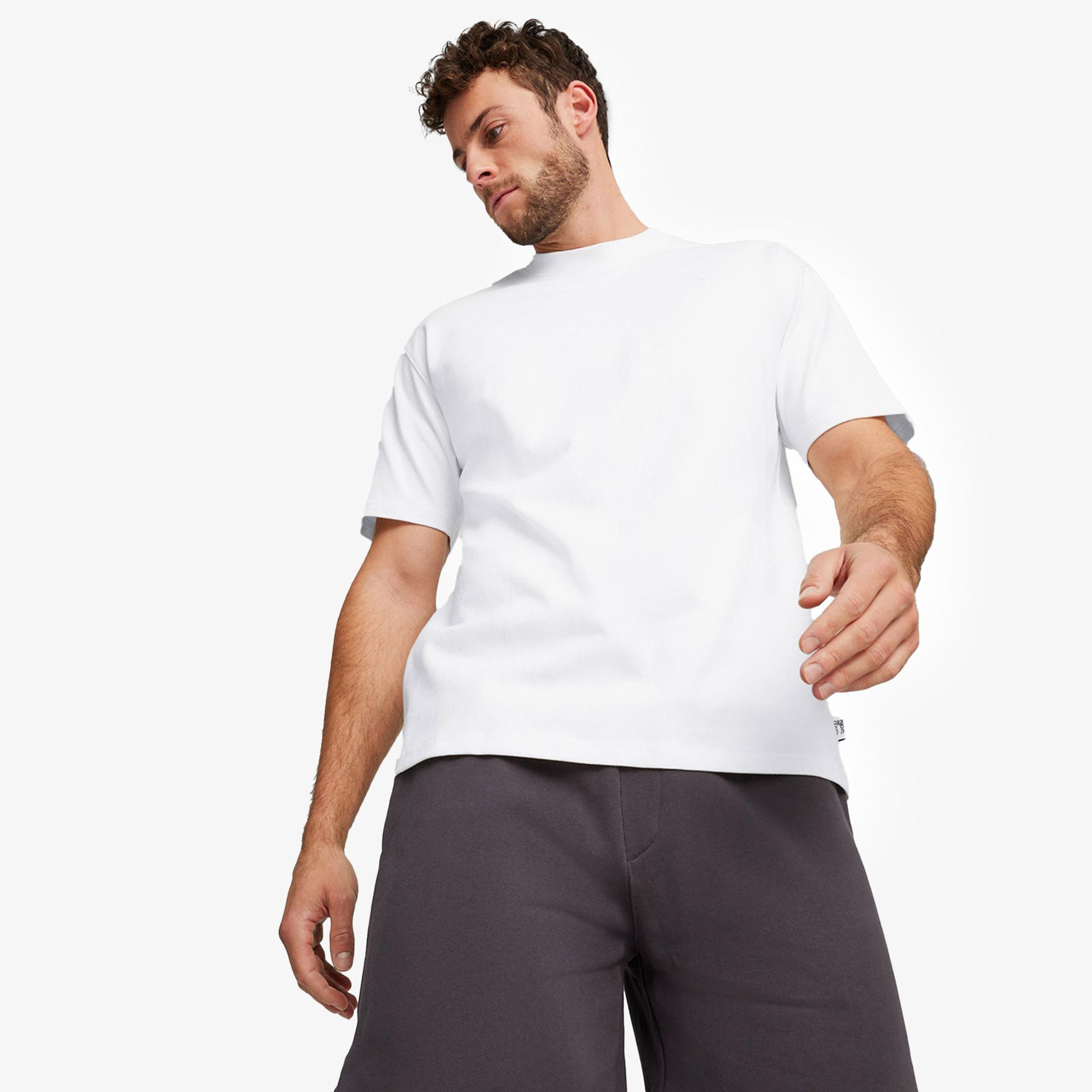 Puma Mmq Erkek Beyaz T-Shirt