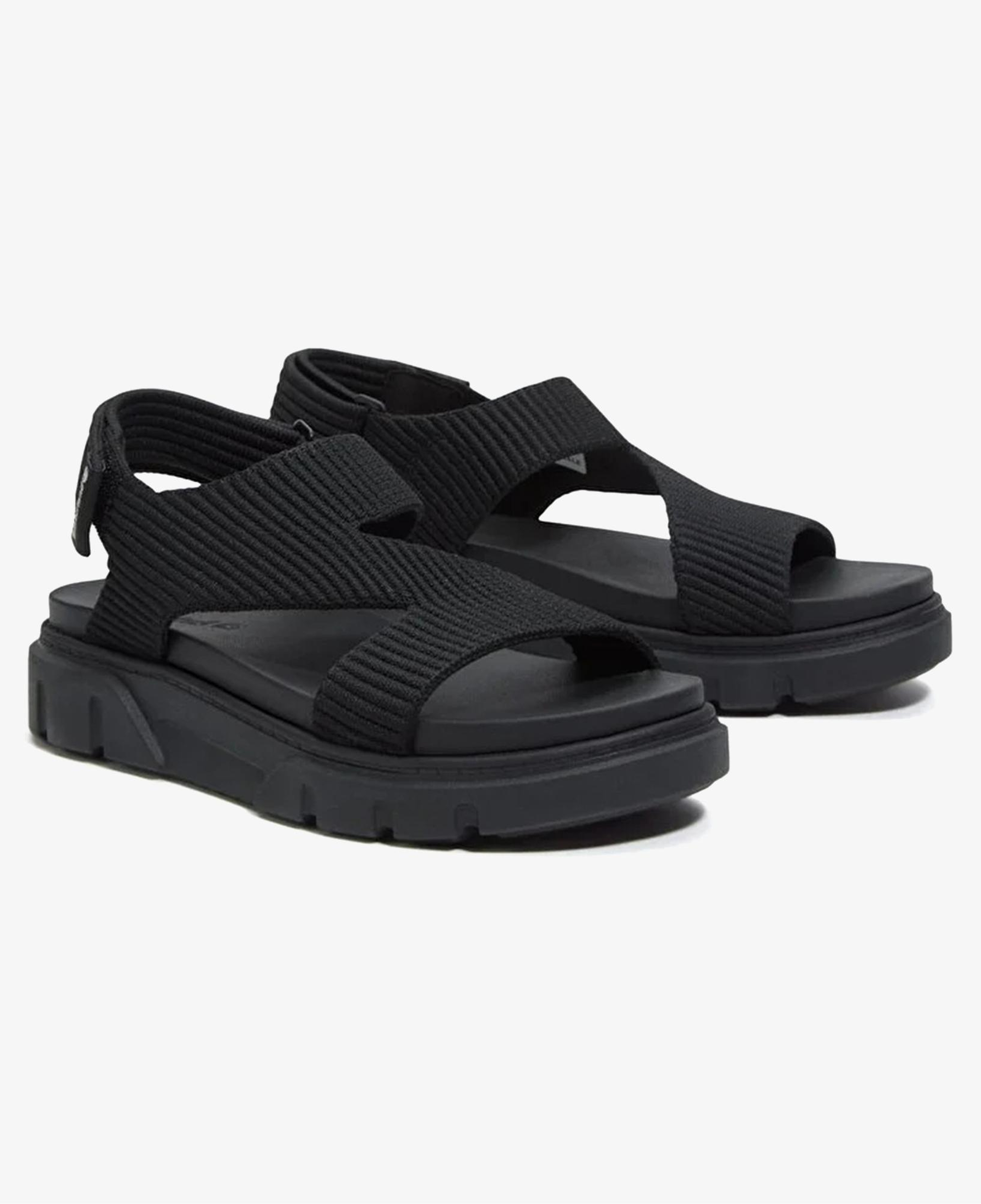 Timberland Greyfield Backstrap Kadın Siyah Sandalet