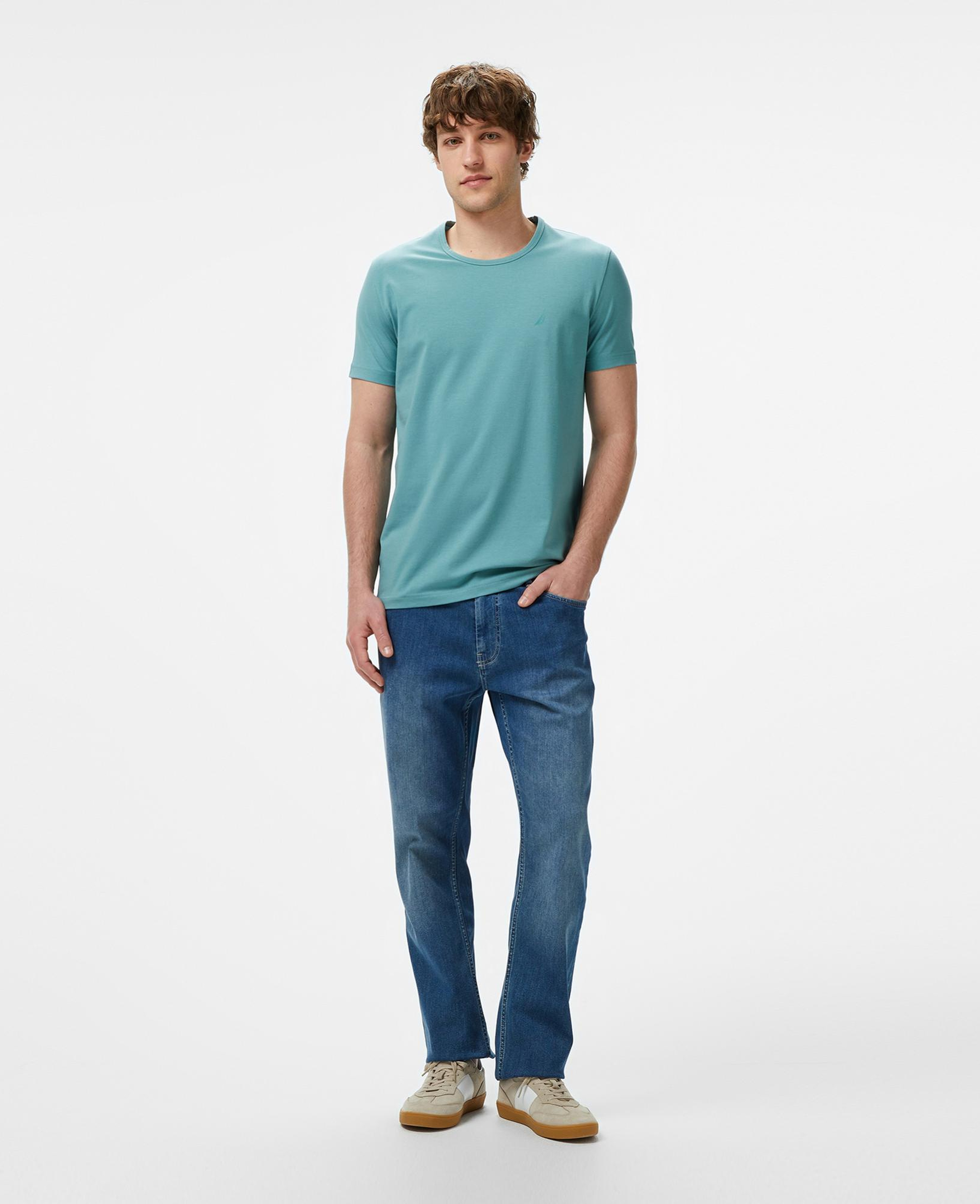 Nautica Erkek Yeşil Regular Fit T-Shirt