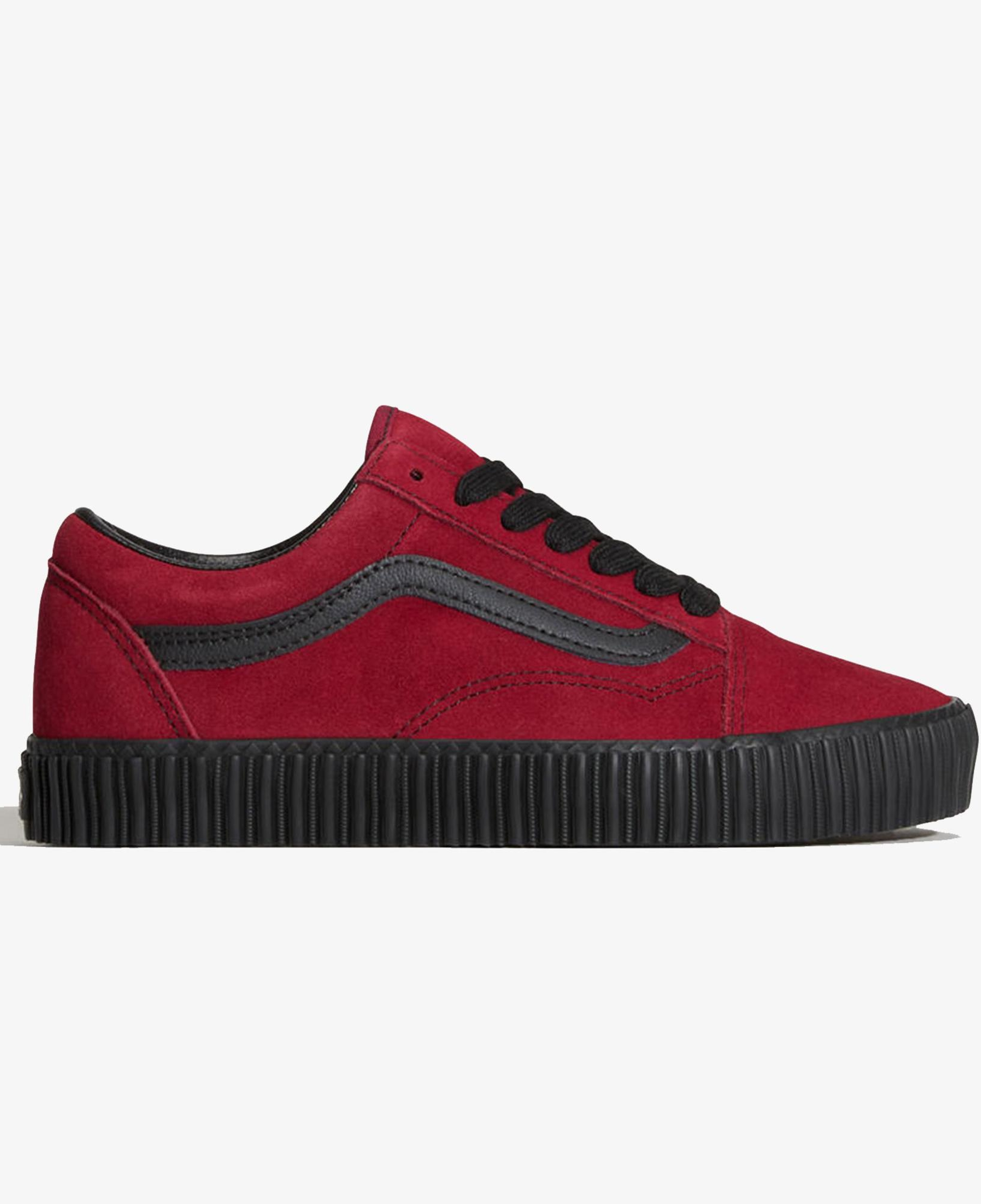 Vans Old Skool Creeper Unisex Bordo Spor Ayakkabı