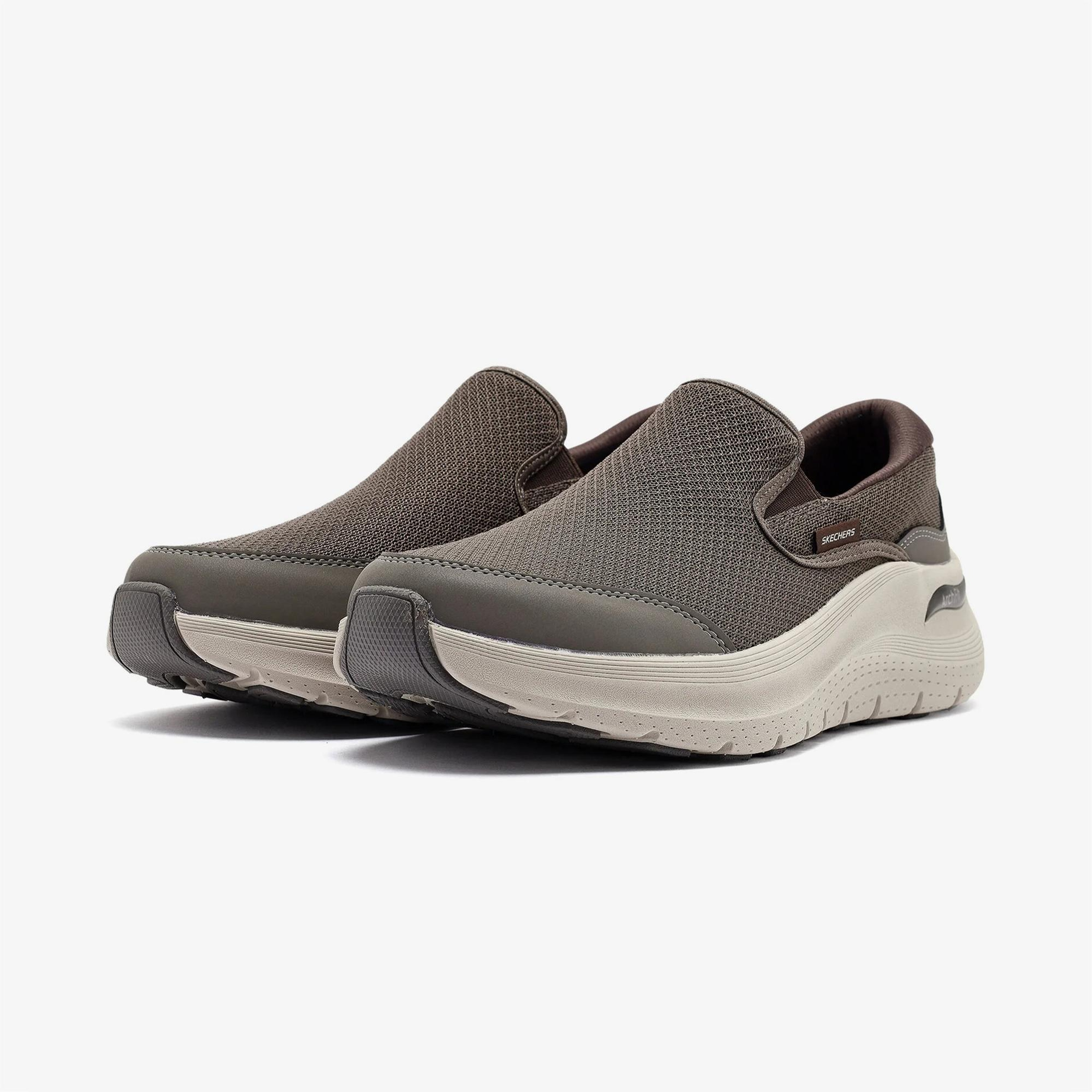 Skechers Arch Fit 2.0 Erkek Kahverengi Spor Ayakkabı