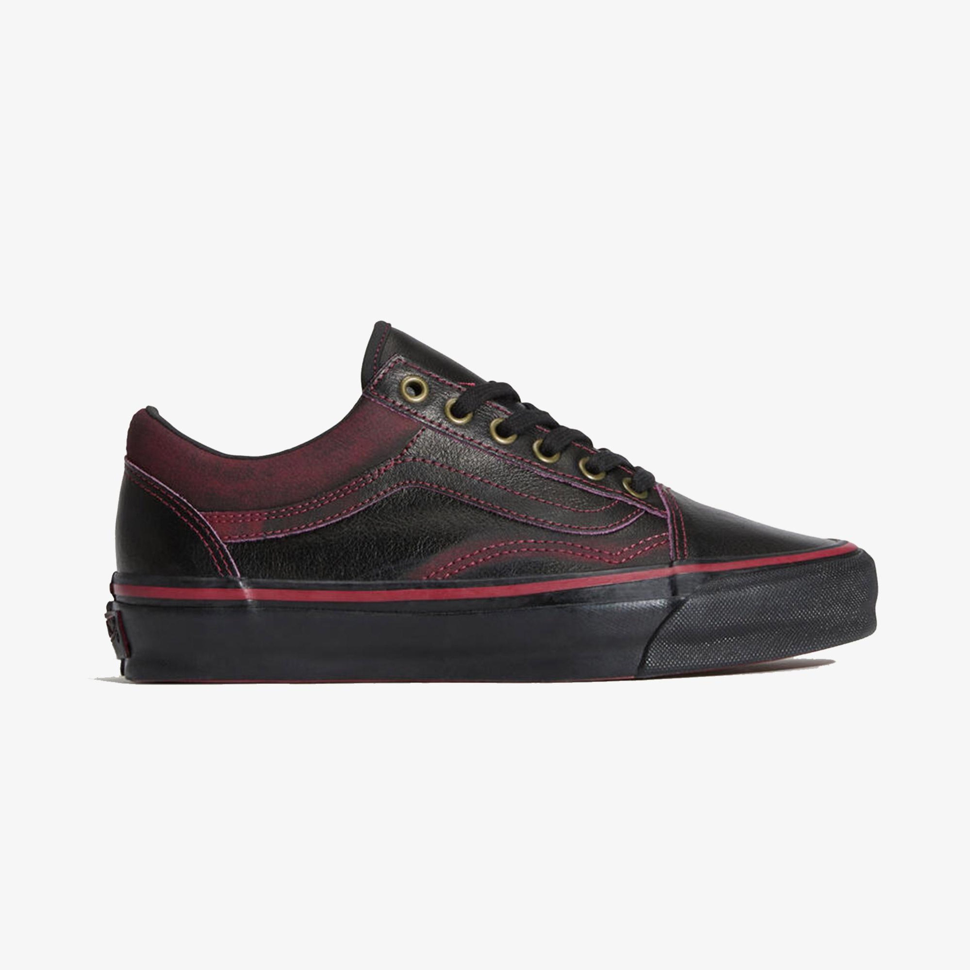 Vans Lx Old Skool Leather Kadın Siyah Spor Ayakkabı