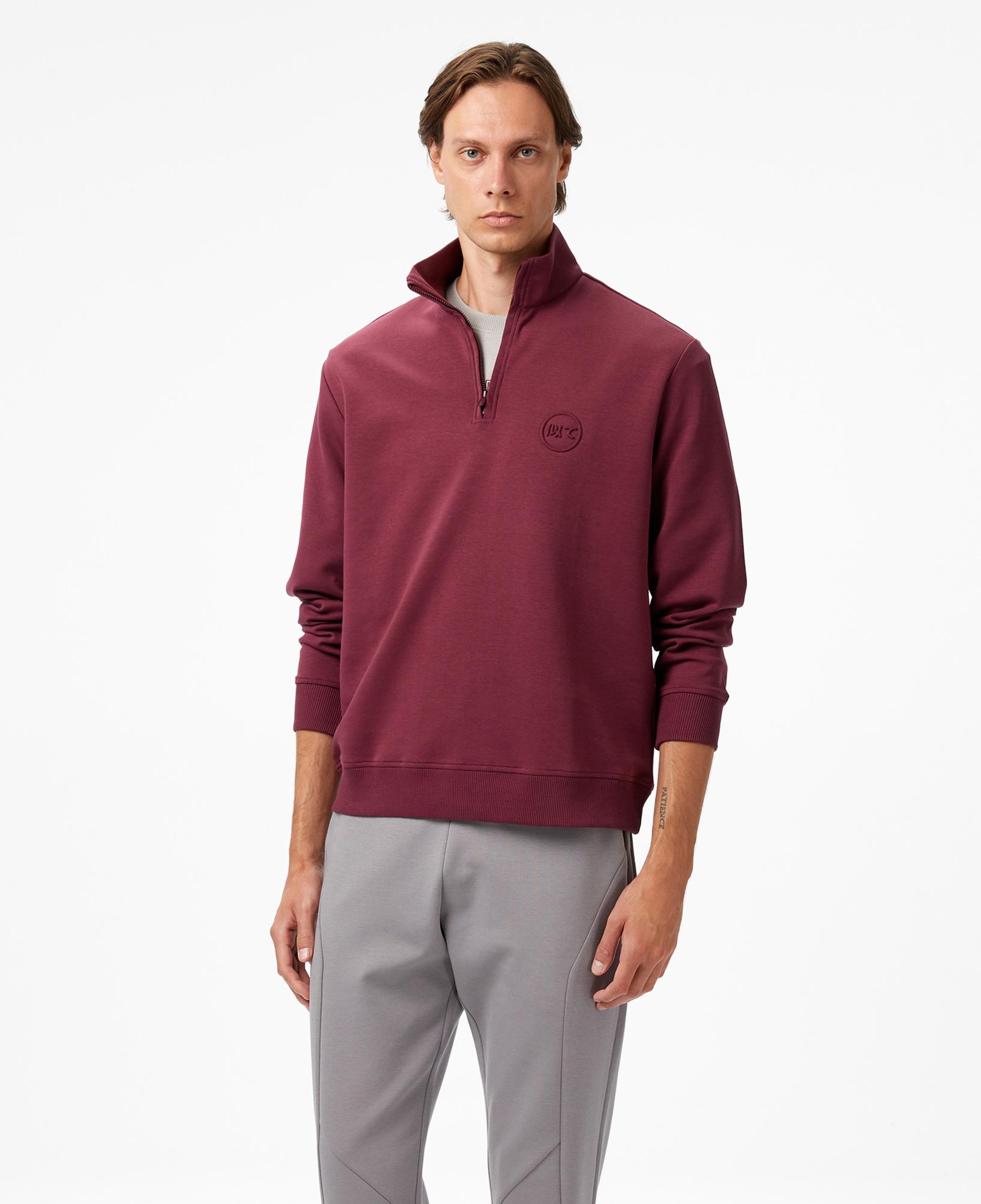 UNITED4 Classic Erkek Bordo Sweatshirt