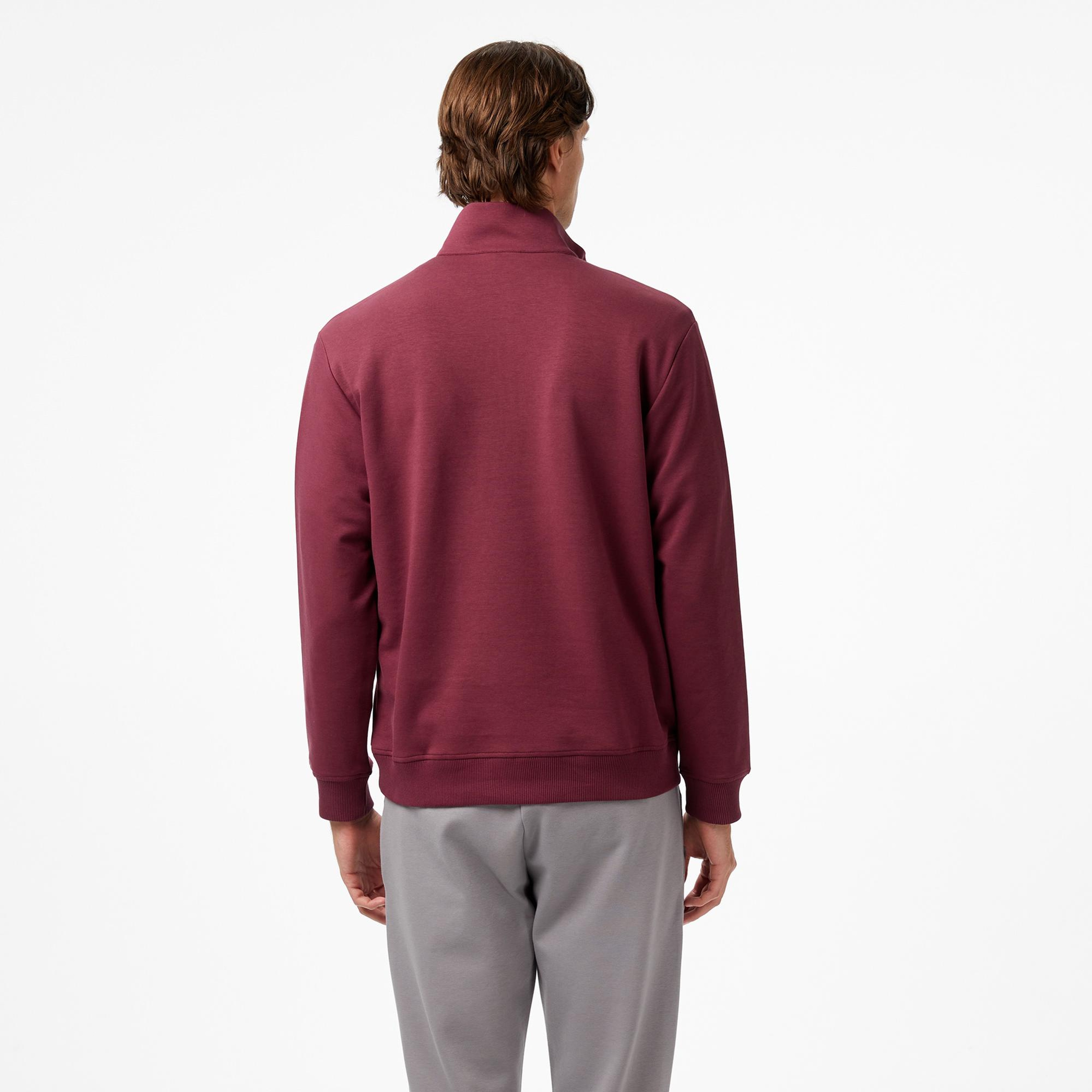 UNITED4 Classic Erkek Bordo Sweatshirt