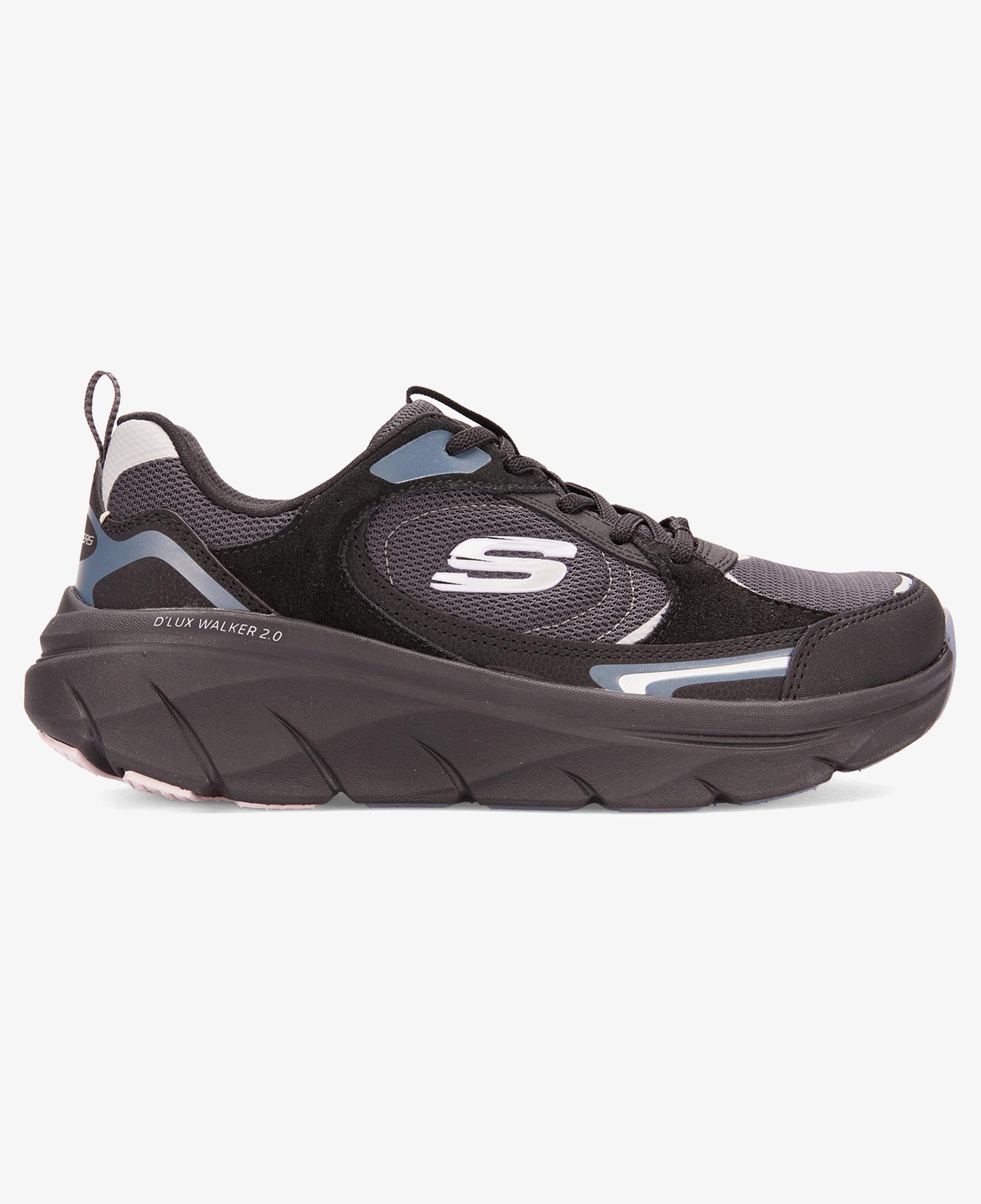 Skechers D'Lux Walker 2.0 Kadın Siyah Spor Ayakkabı