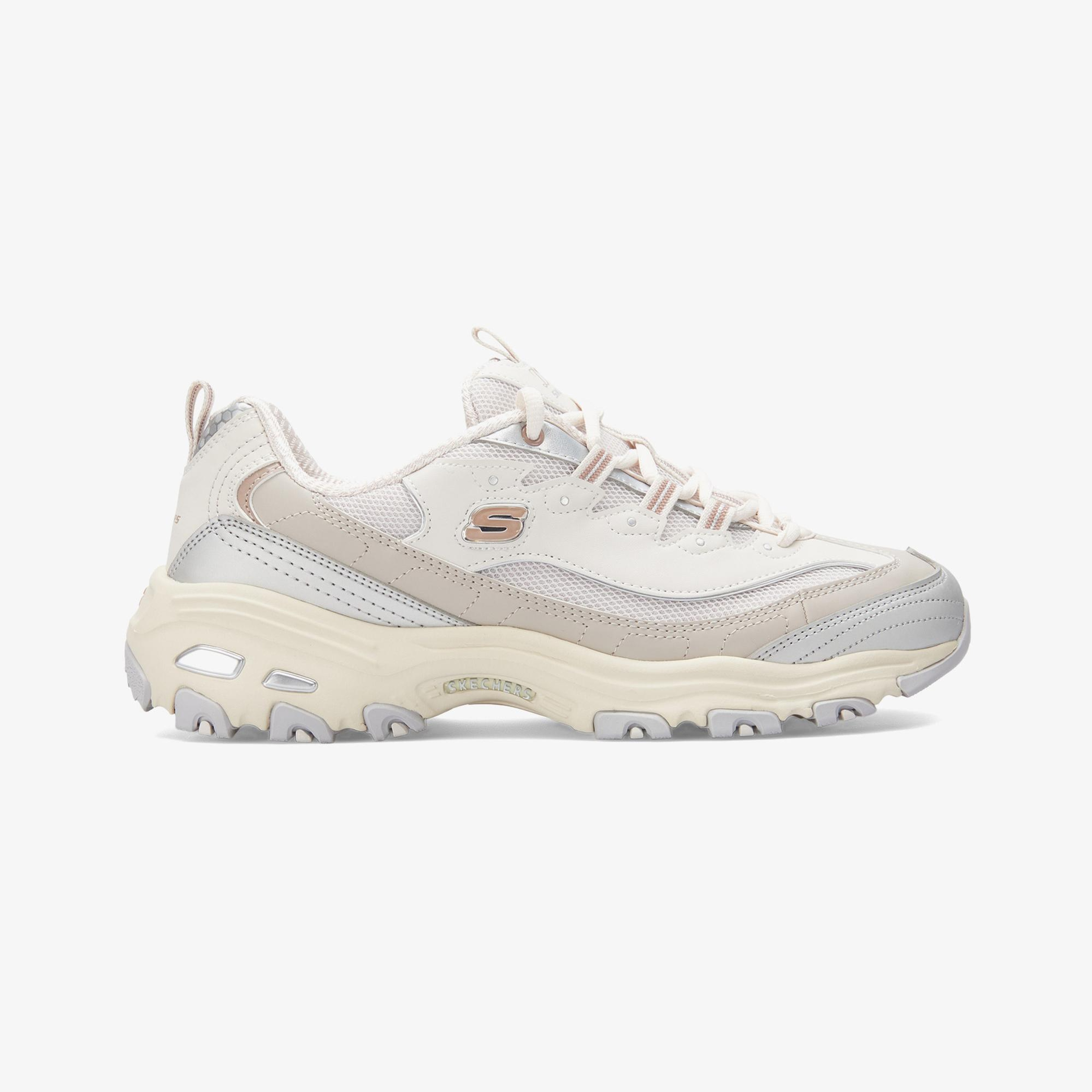 Skechers D'Lites Kadın Bej Spor Ayakkabı