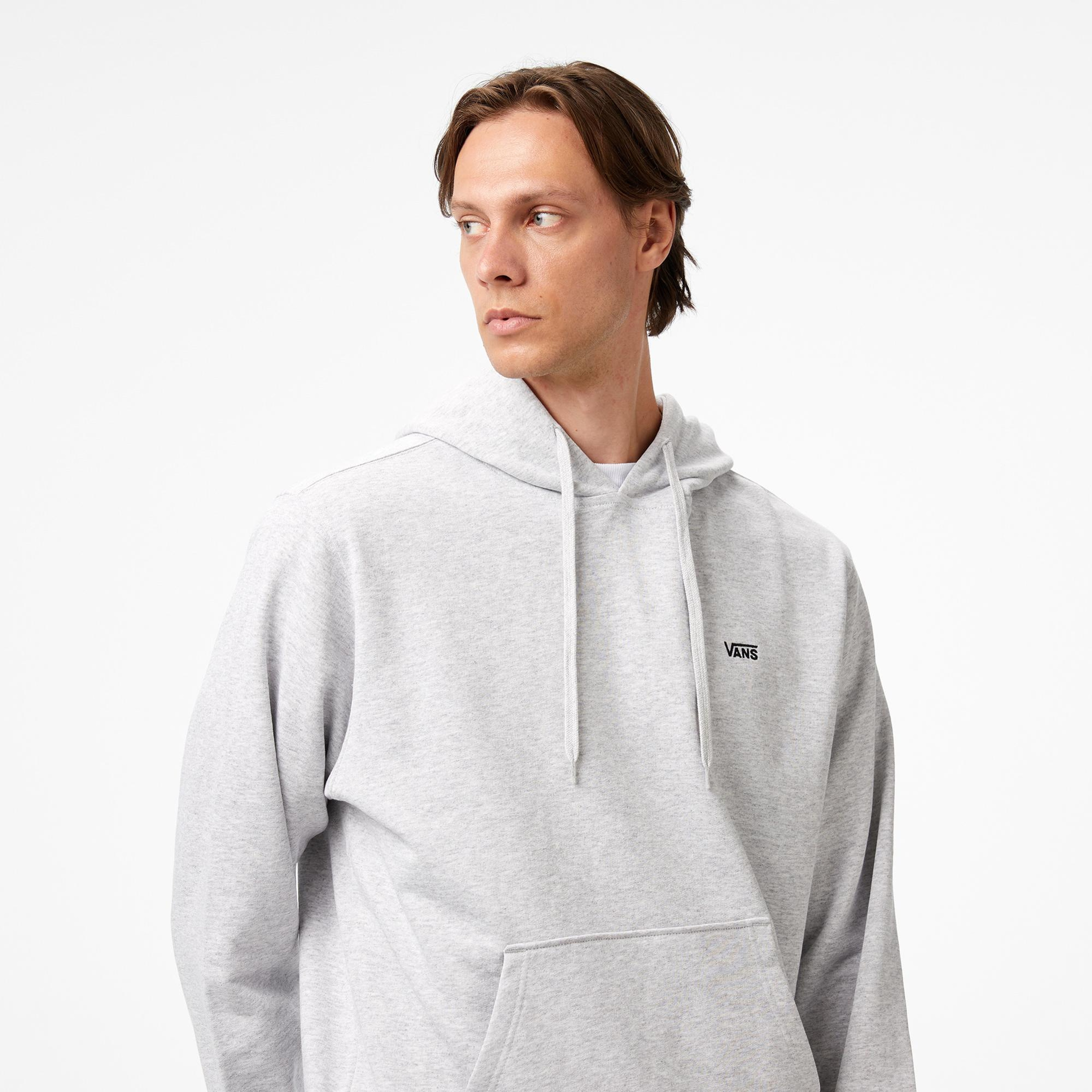 Vans Left Chest ii Loose Po Erkek Gri Sweatshırt