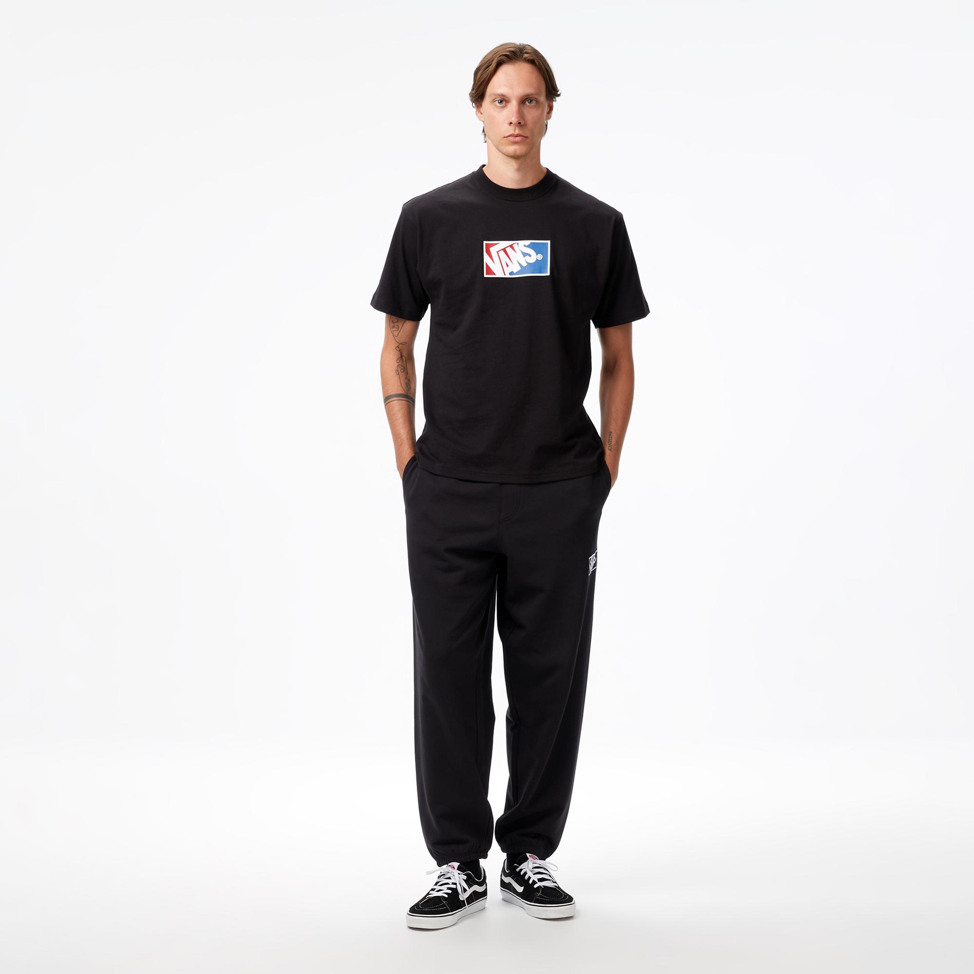 Vans Original Standards Blocked Box Ss Erkek Siyah T-Shirt