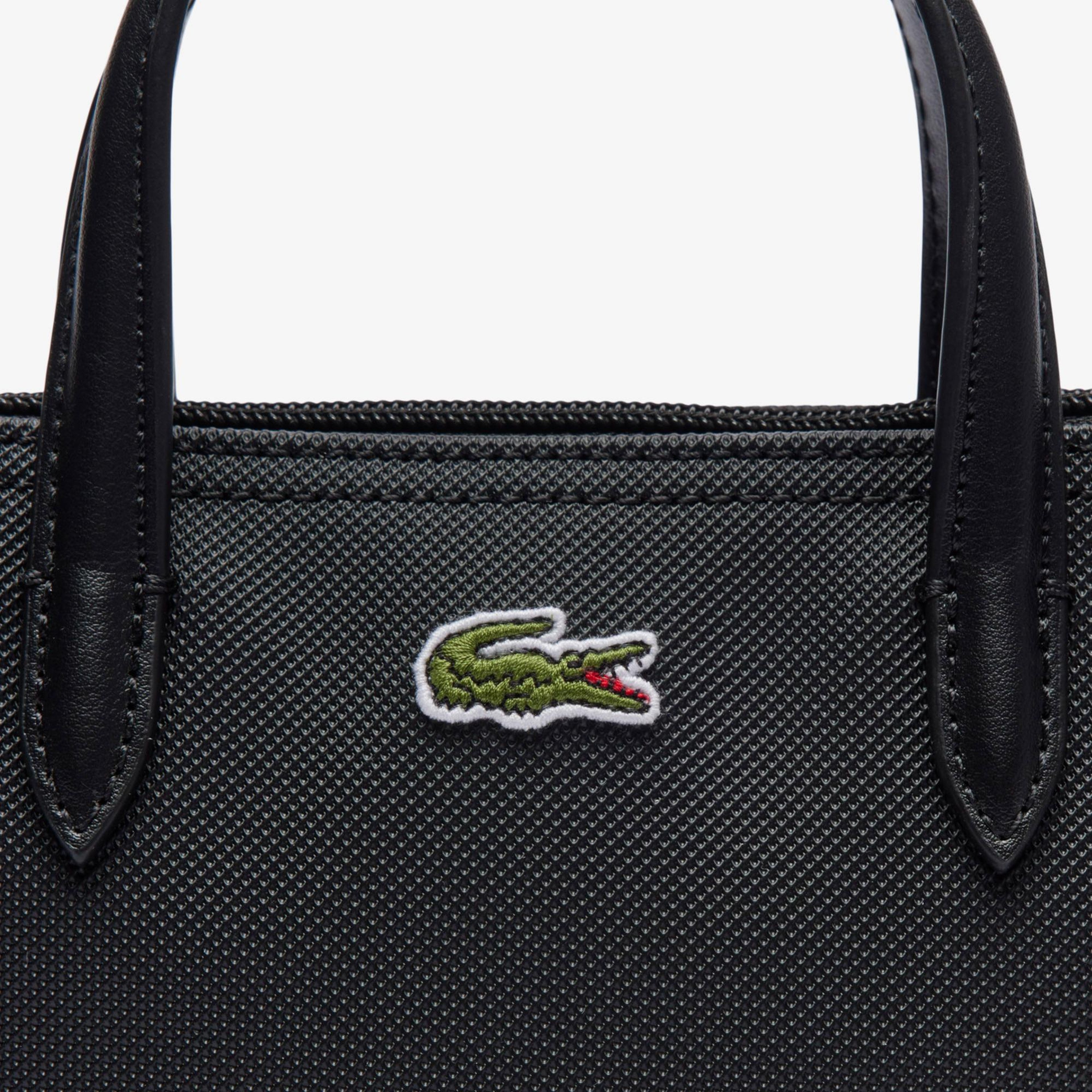 Lacoste L.12.12 Kadın Siyah Postacı Çantası