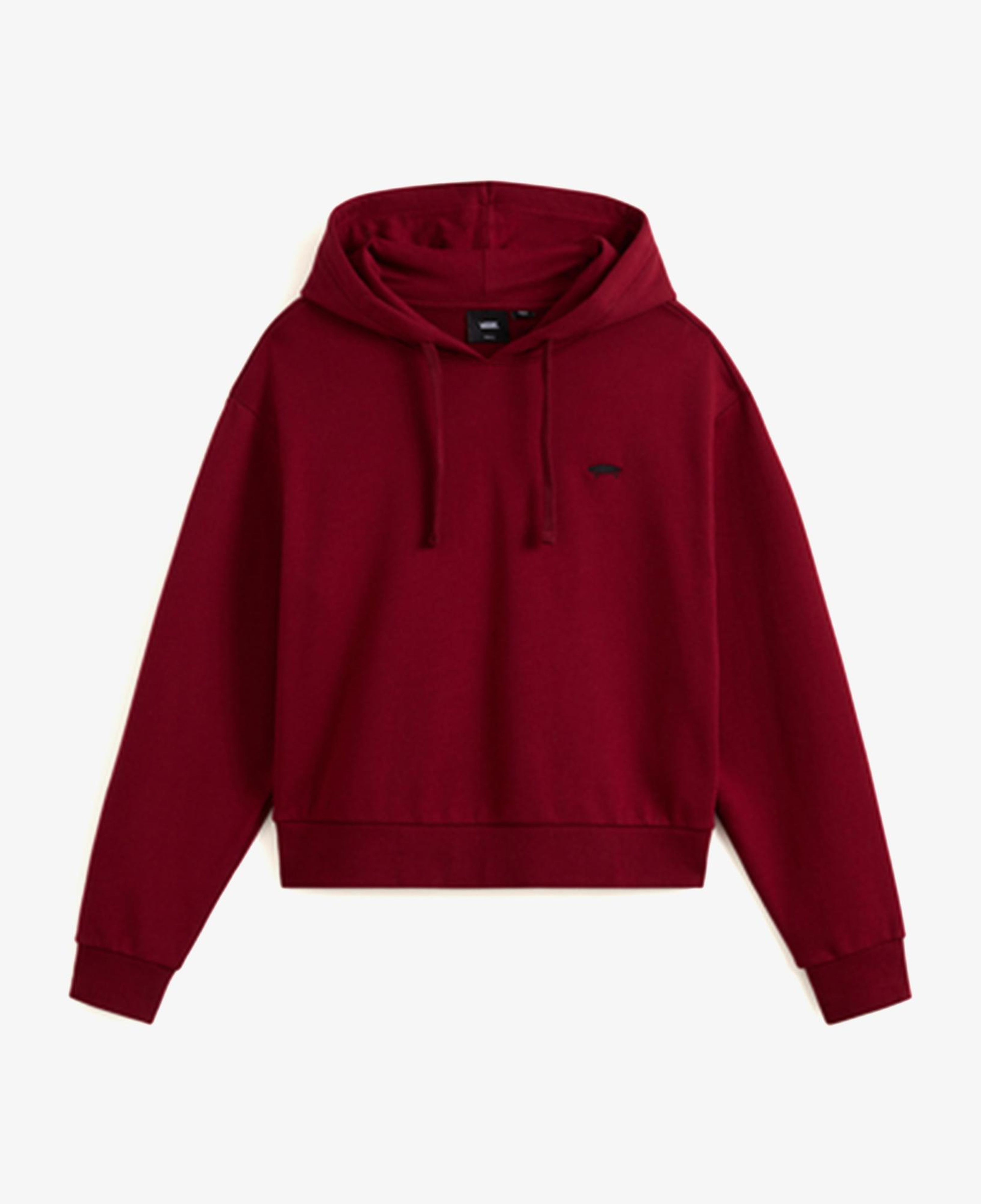 Vans W Salton Rlx Ft Po Kadın Bordo Sweatshırt