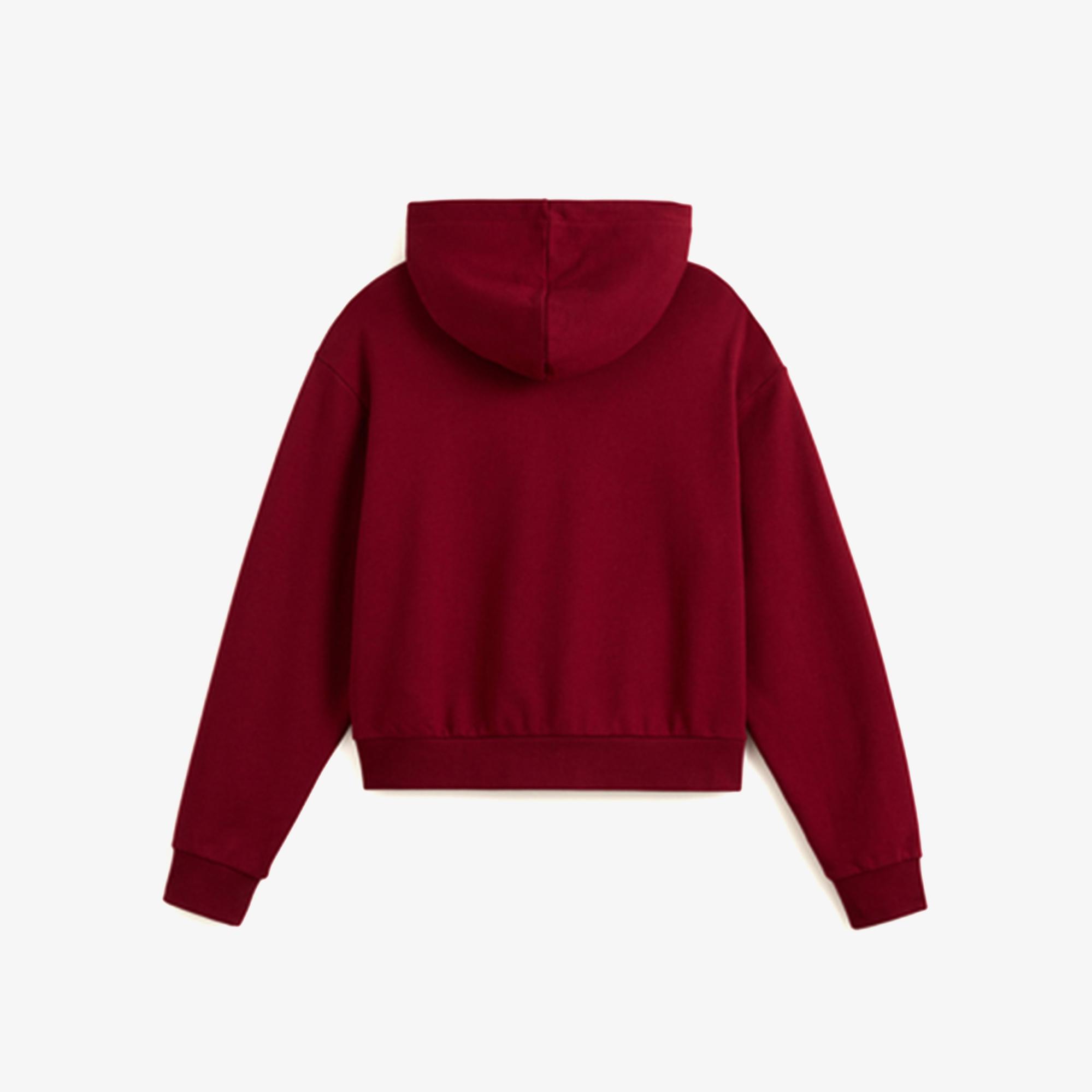 Vans W Salton Rlx Ft Po Kadın Bordo Sweatshırt