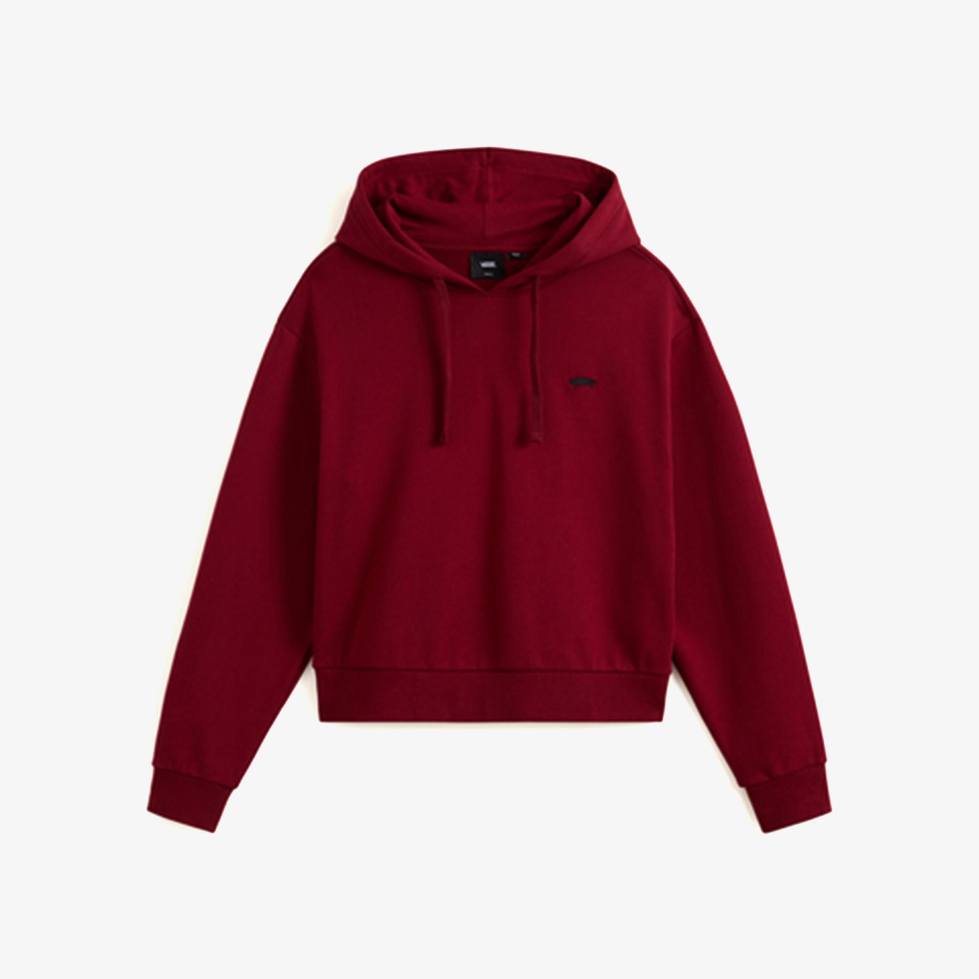 Vans W Salton Rlx Ft Po Kadın Bordo Sweatshırt