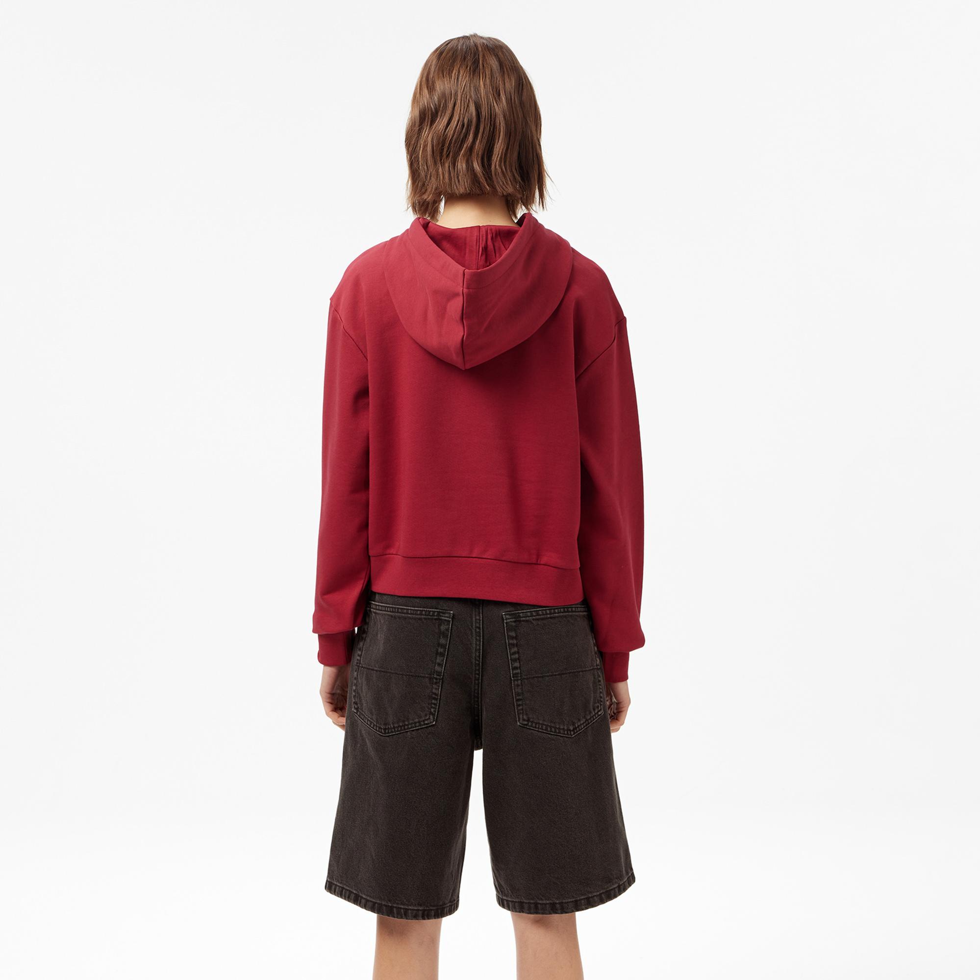 Vans W Salton Rlx Ft Po Kadın Bordo Sweatshırt