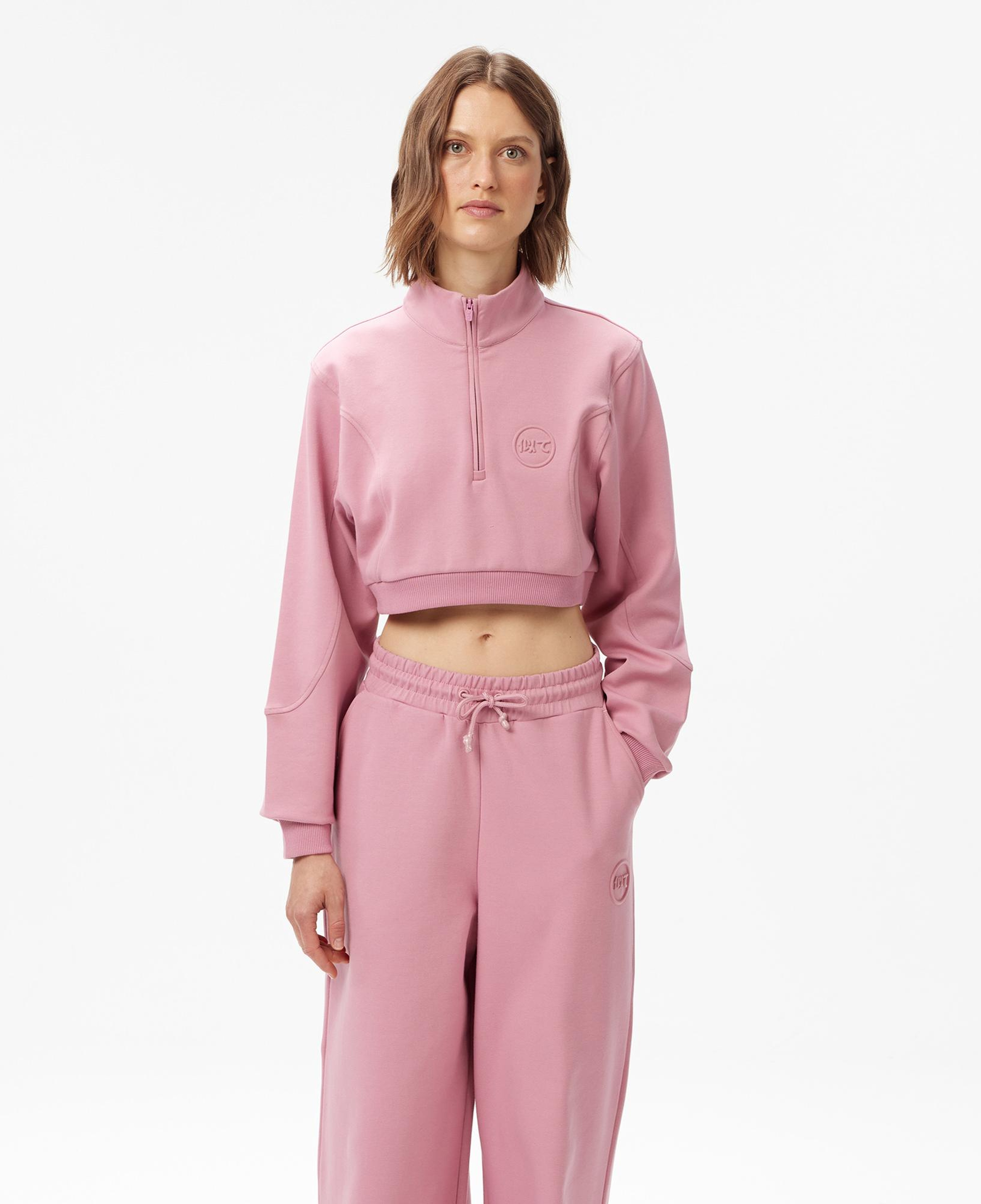 UNITED4 Classic Kadın Pembe Sweatshirt