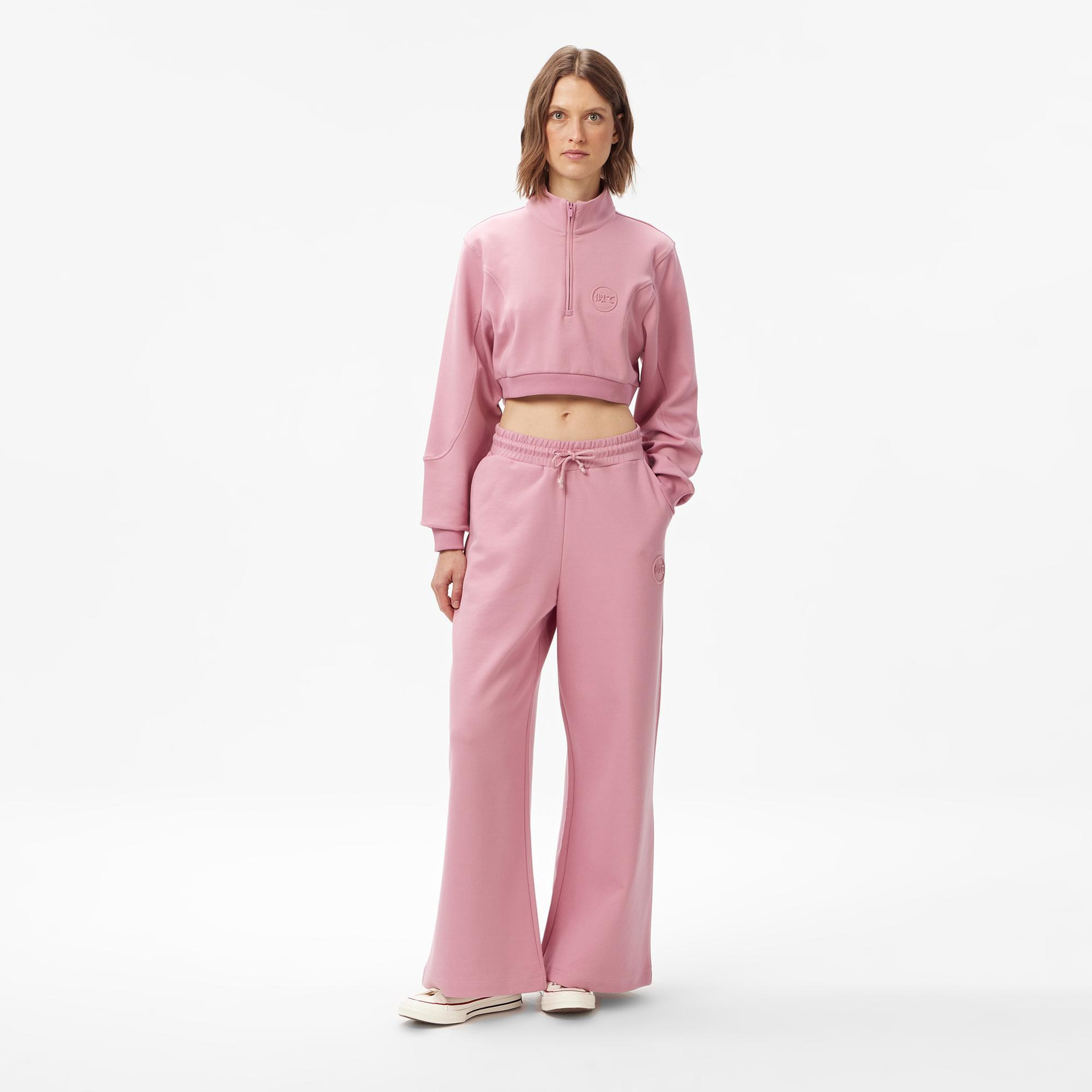 UNITED4 Classic Kadın Pembe Sweatshirt