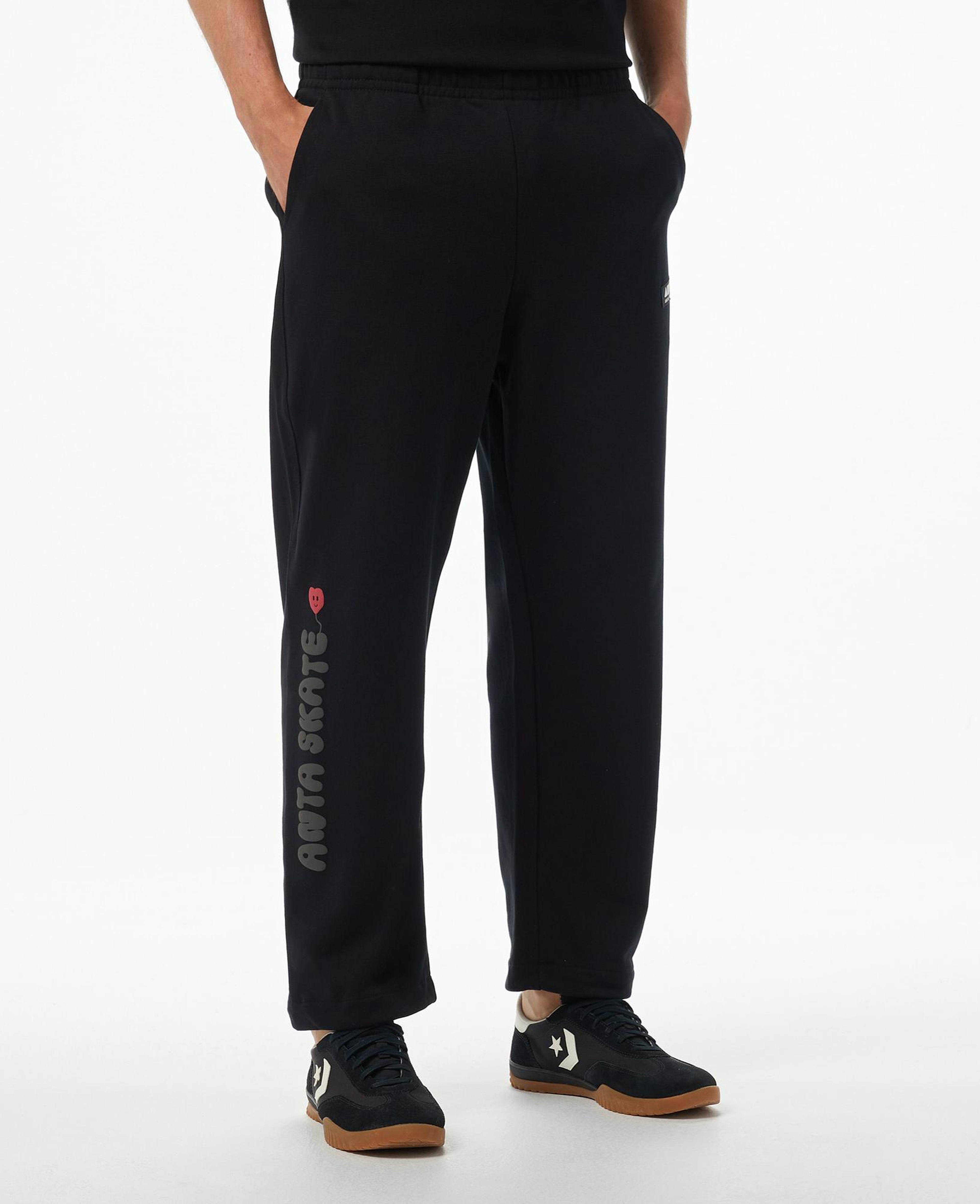 Anta Skate Culture Unisex Siyah T-Shirt