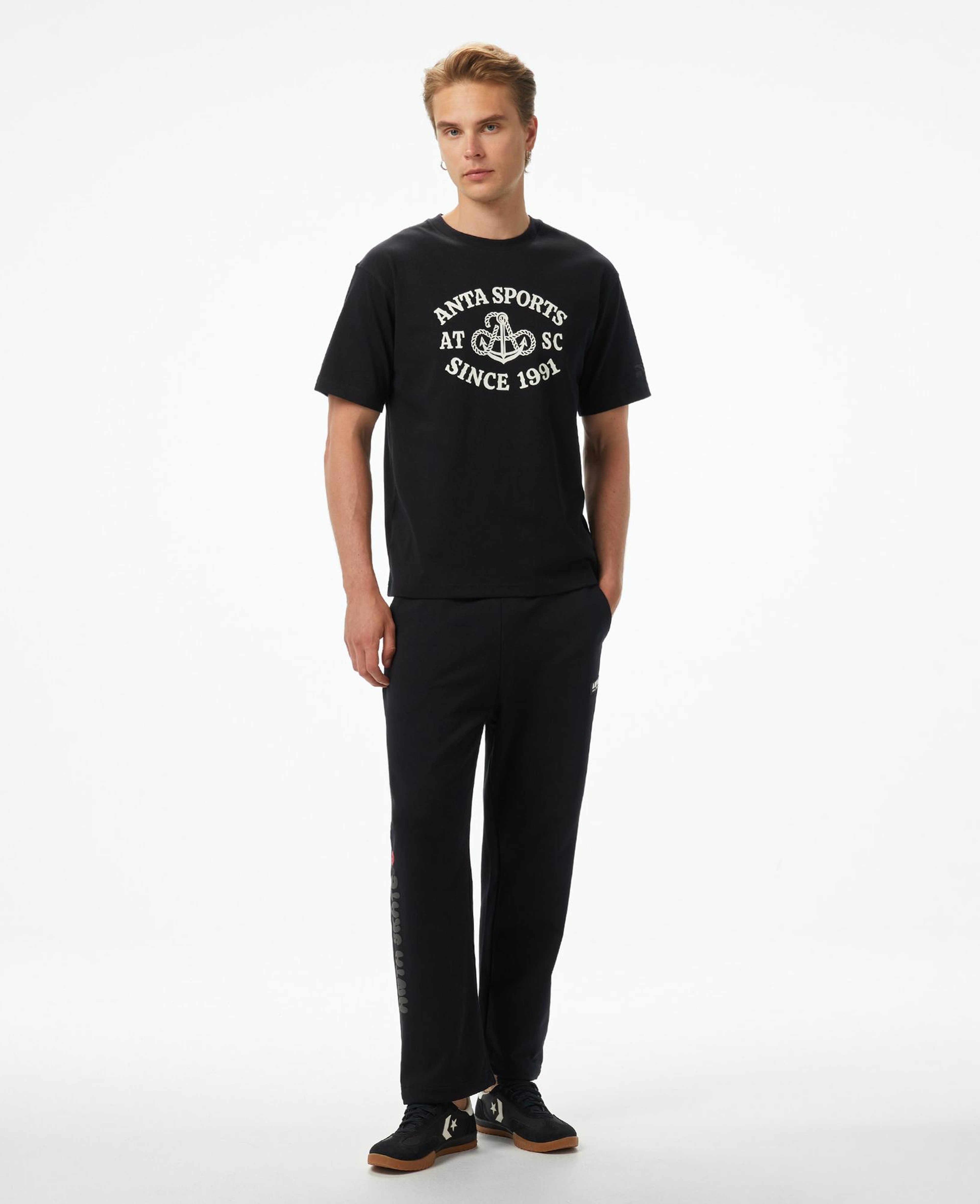 Anta Skate Culture Unisex Siyah T-Shirt