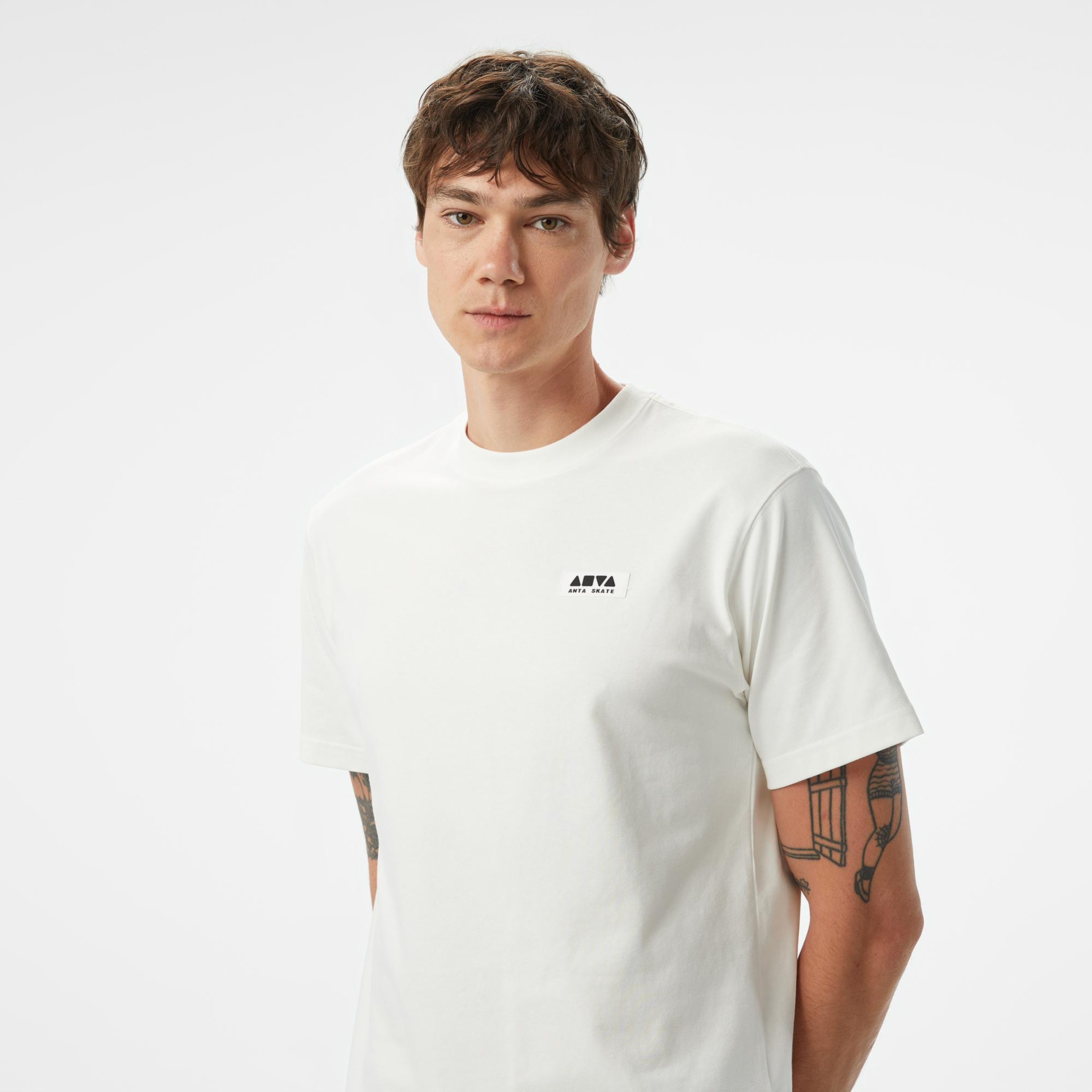 Anta Skate Culture Unisex Beyaz T-Shirt