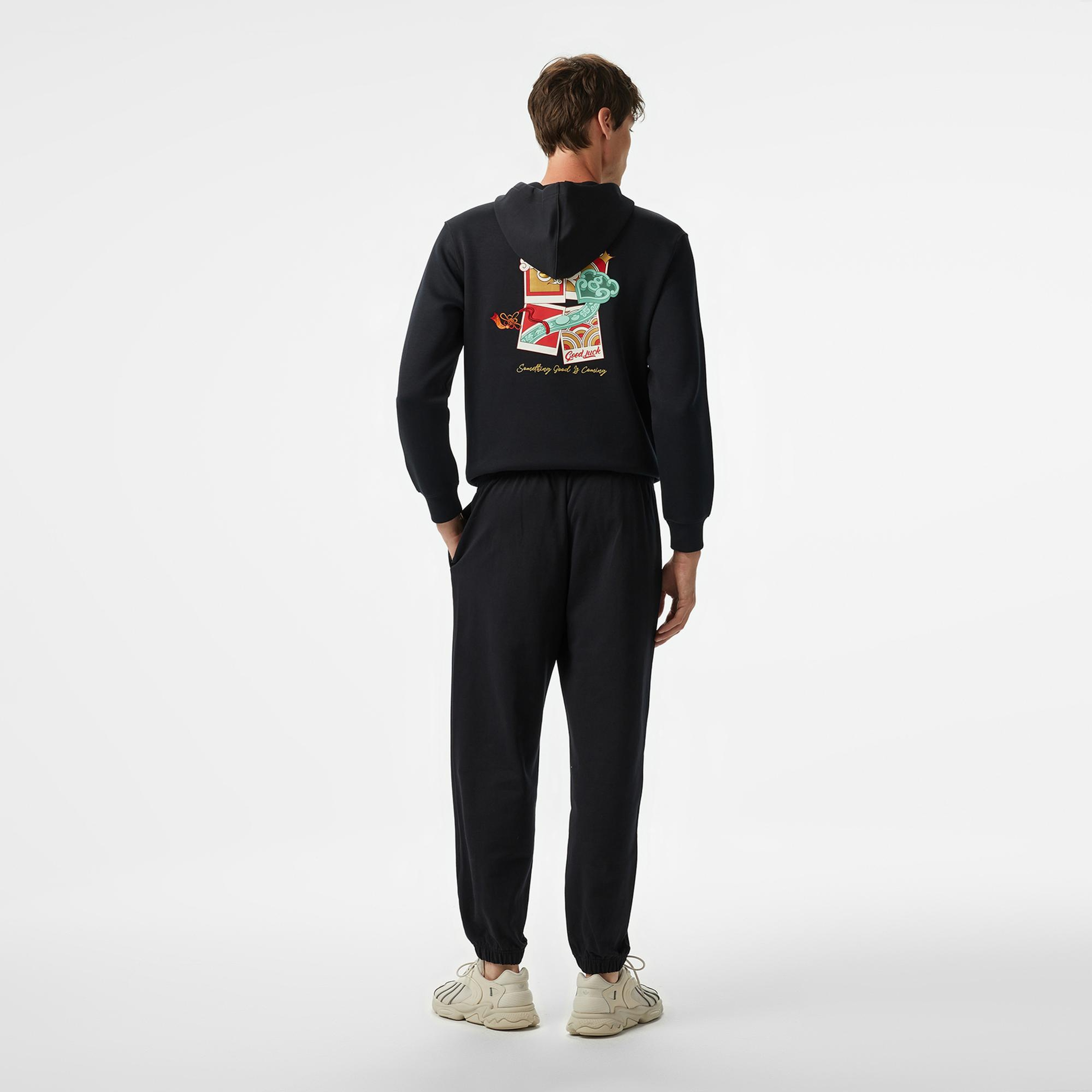 Anta CNY Good Luck Erkek Siyah Eşofman Altı