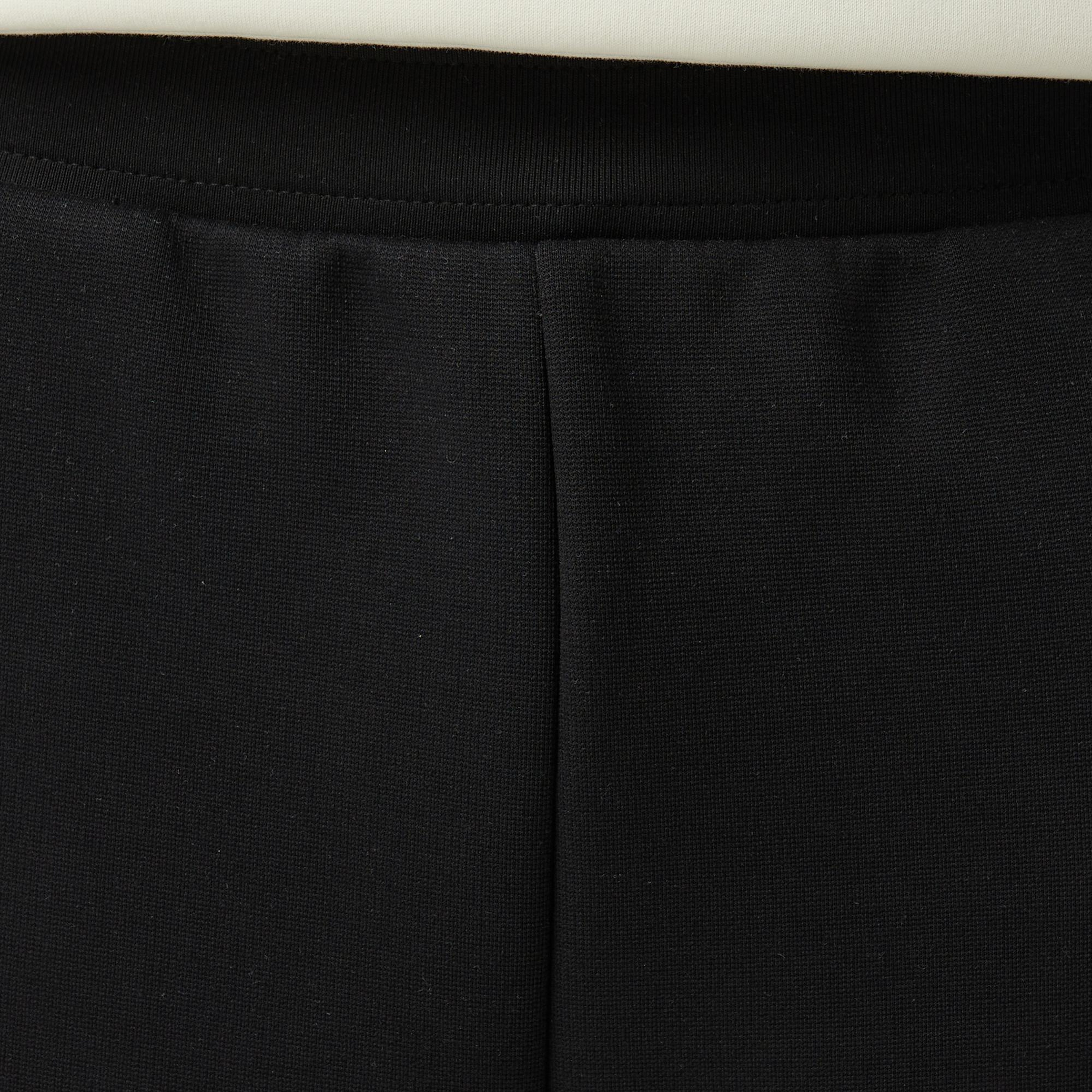 Anta Iconic Knit Erkek Siyah Eşofman Altı