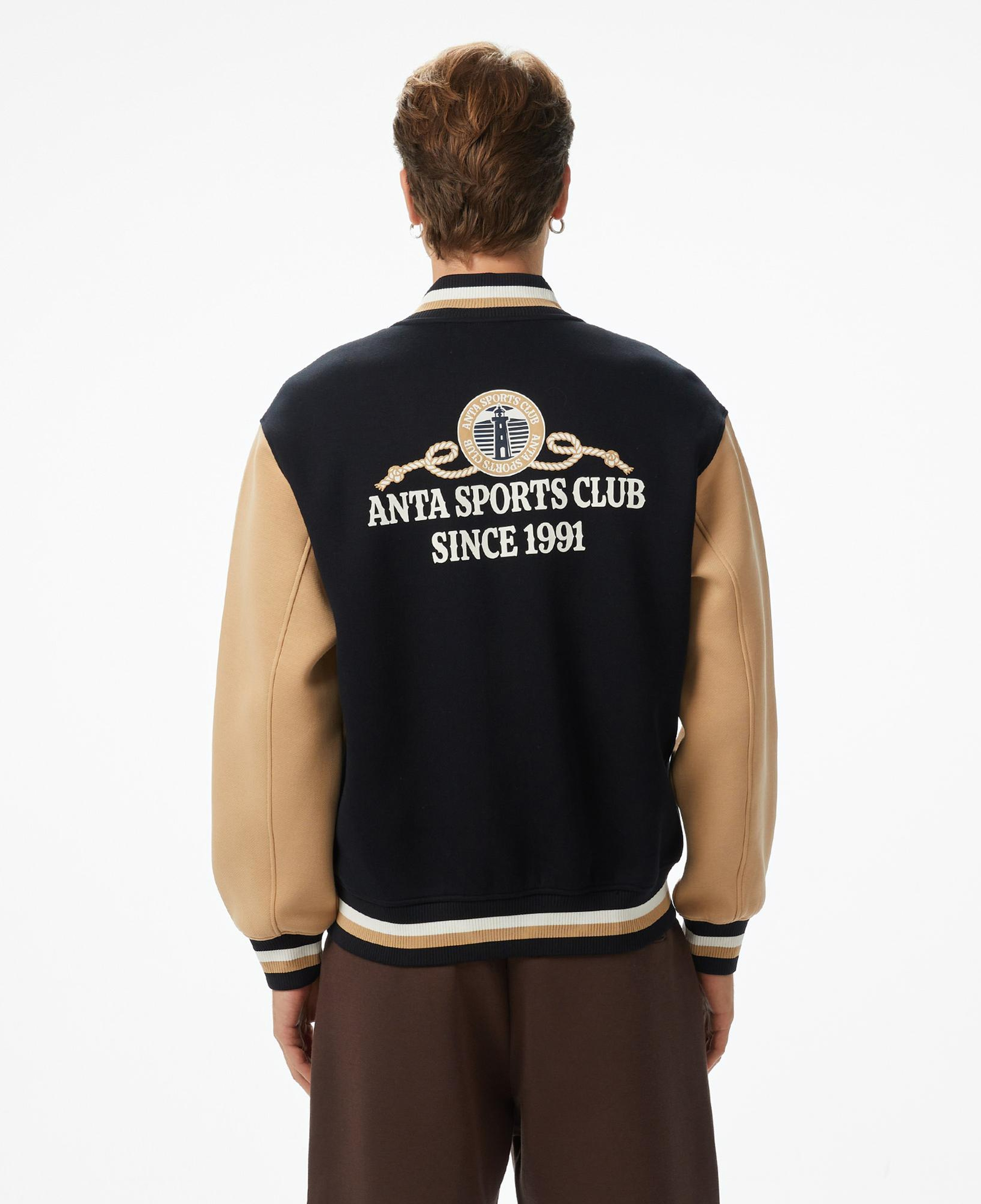 Anta Sports Club Erkek Siyah Eşofman Üstü