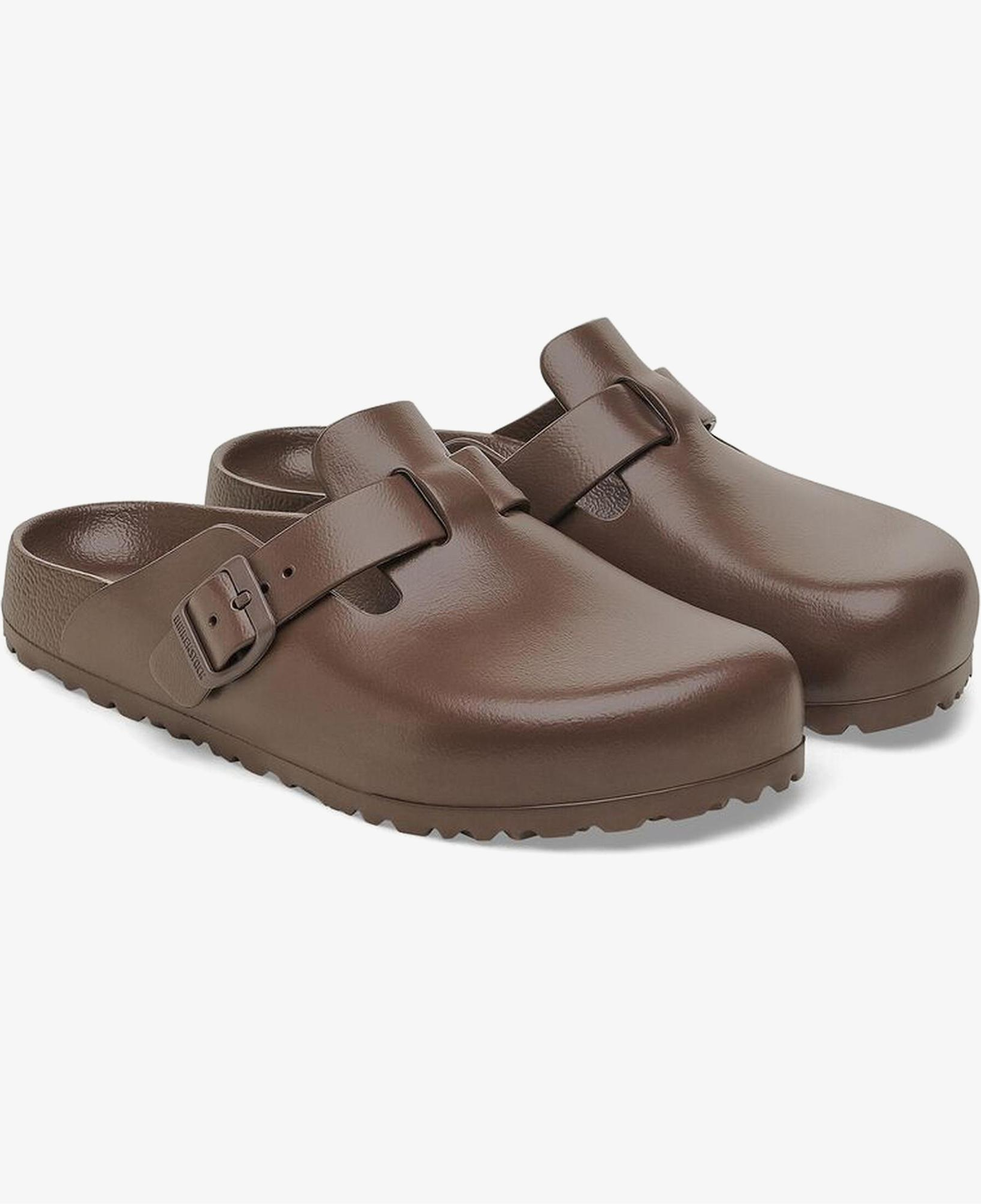 Birkenstock Boston Eva Unisex Kahverengi Kapalı Terlik