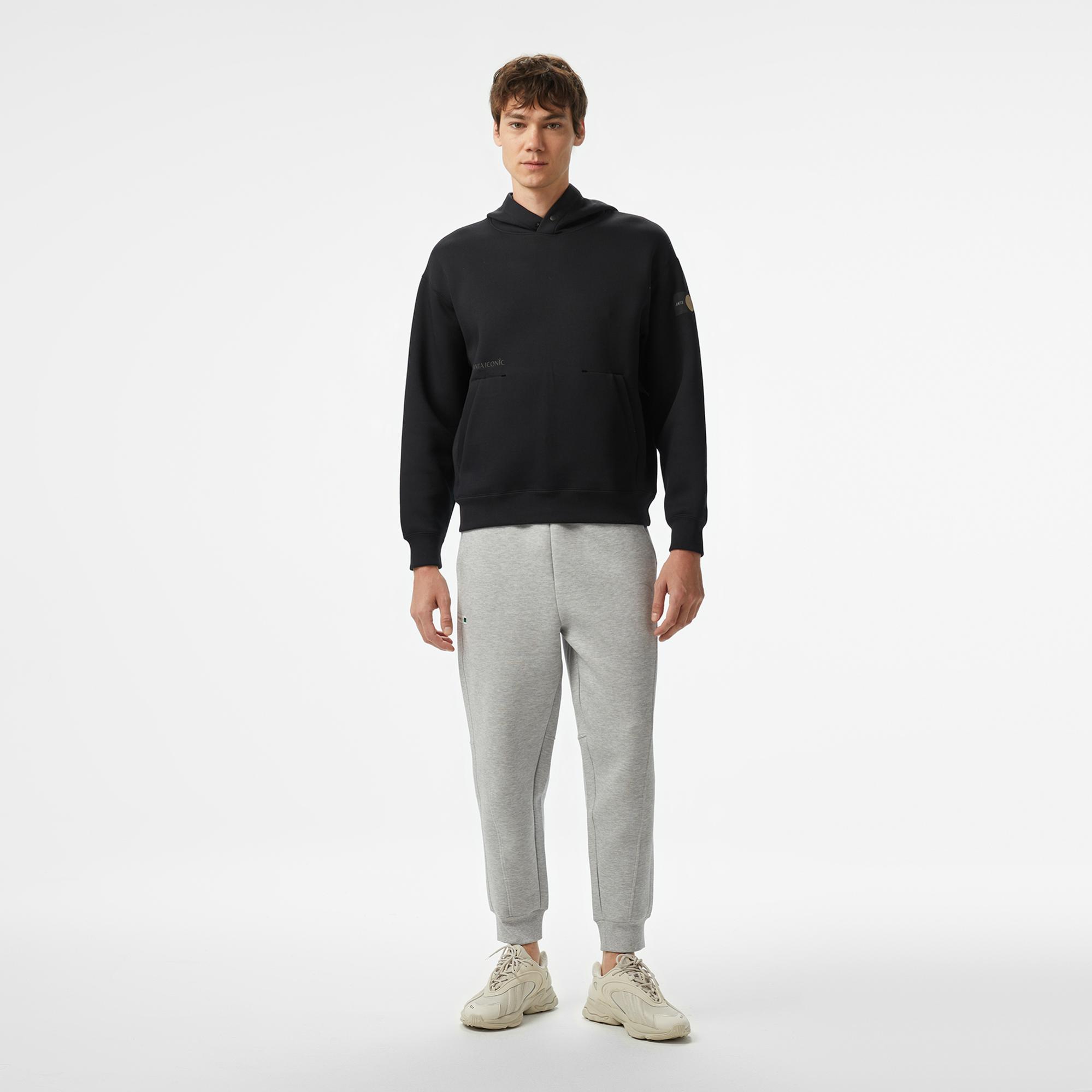 Anta Iconic Erkek Siyah Hoodie