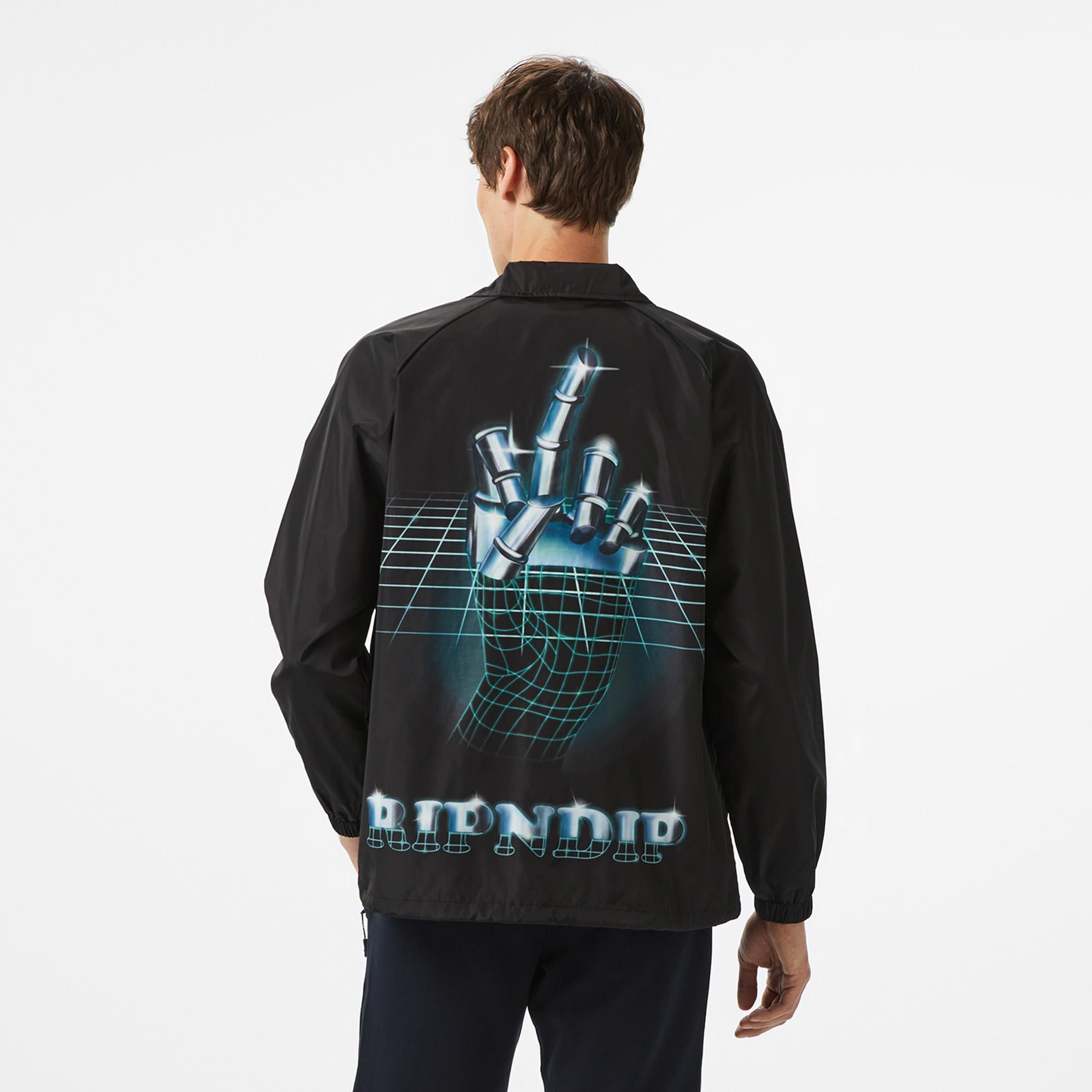 Ripndip Afterlife Coaches Erkek Siyah Ceket