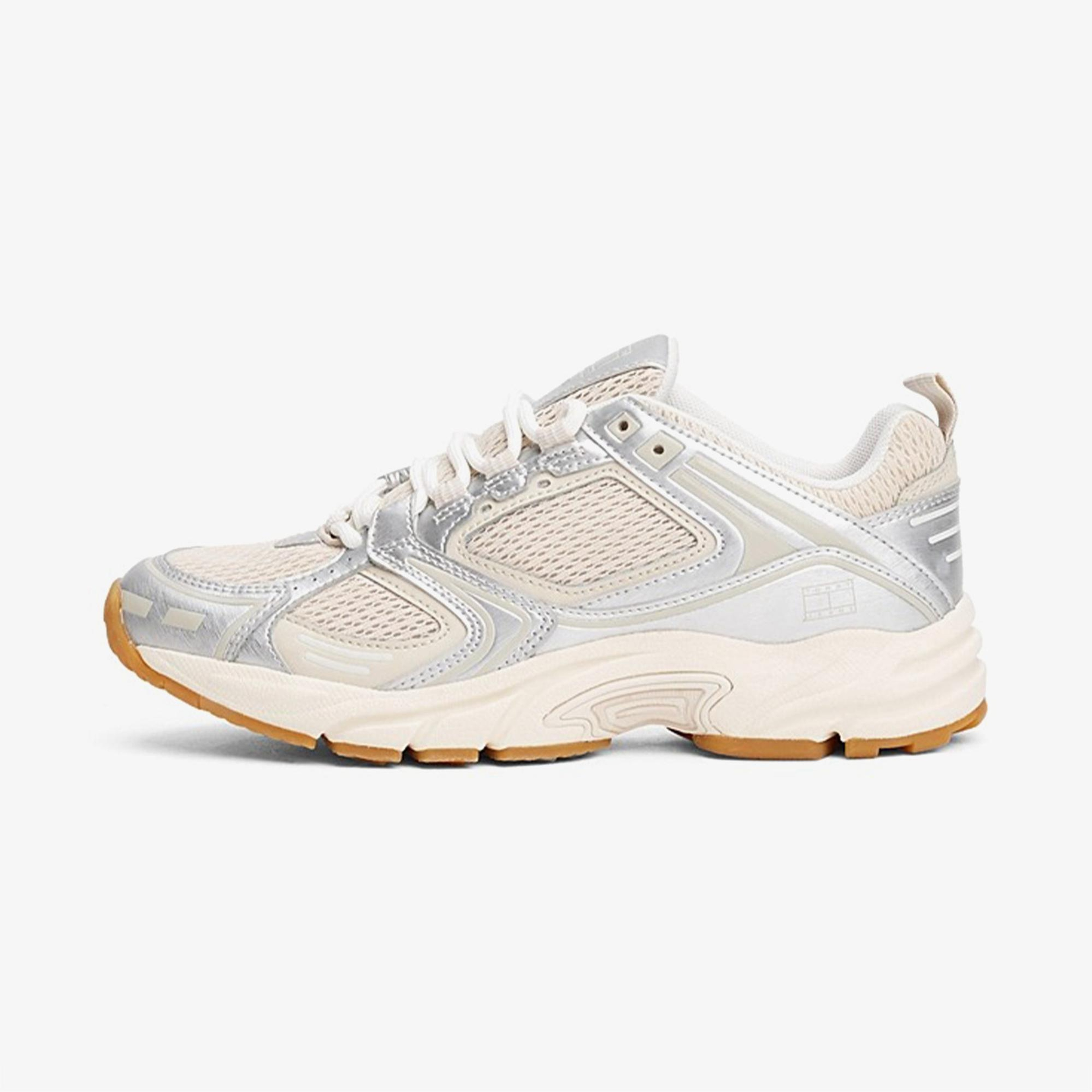 Tommy Hilfiger Archieve 97 Metallic Kadın Bej Sneaker