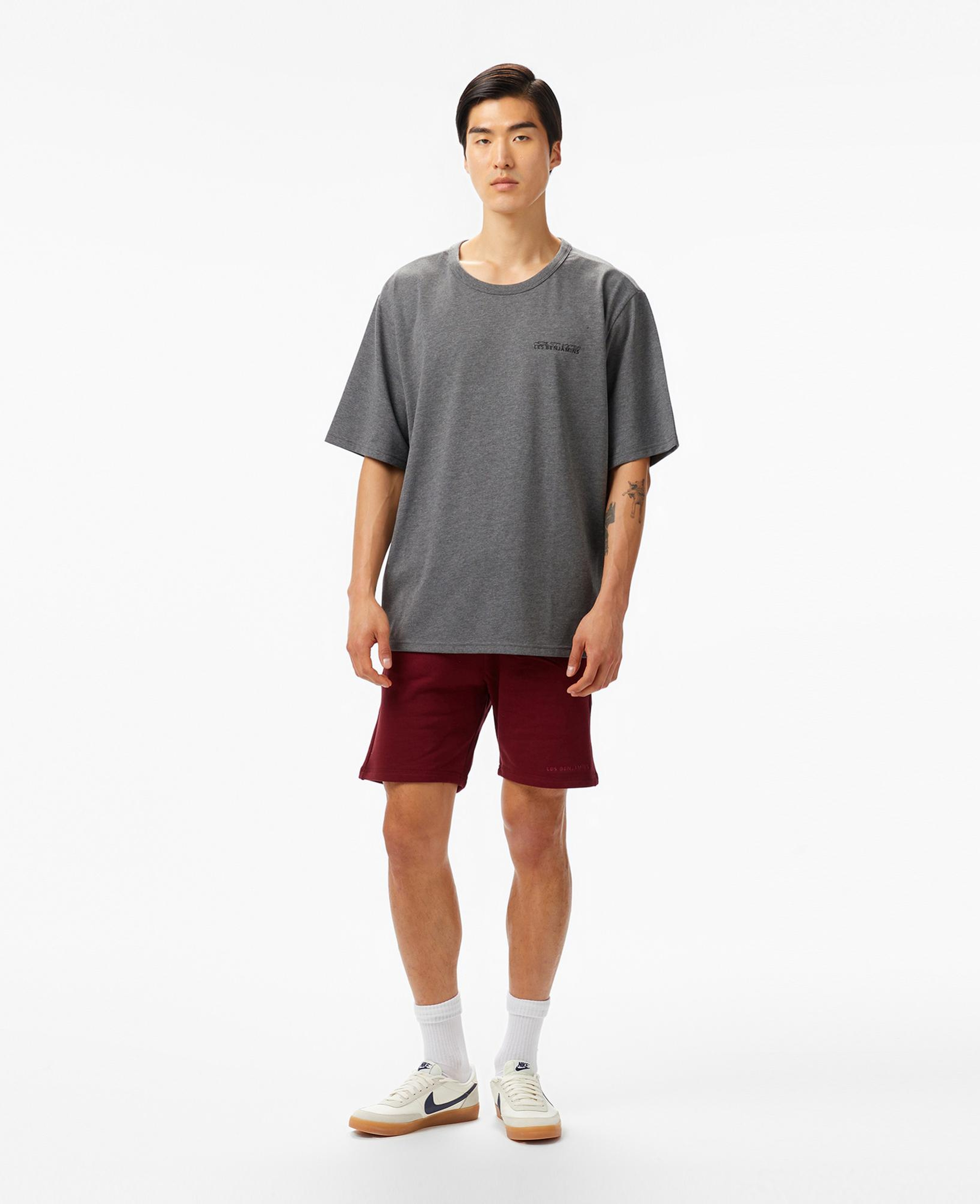 Les Benjamins 414 East Now Erkek Gri T-Shirt