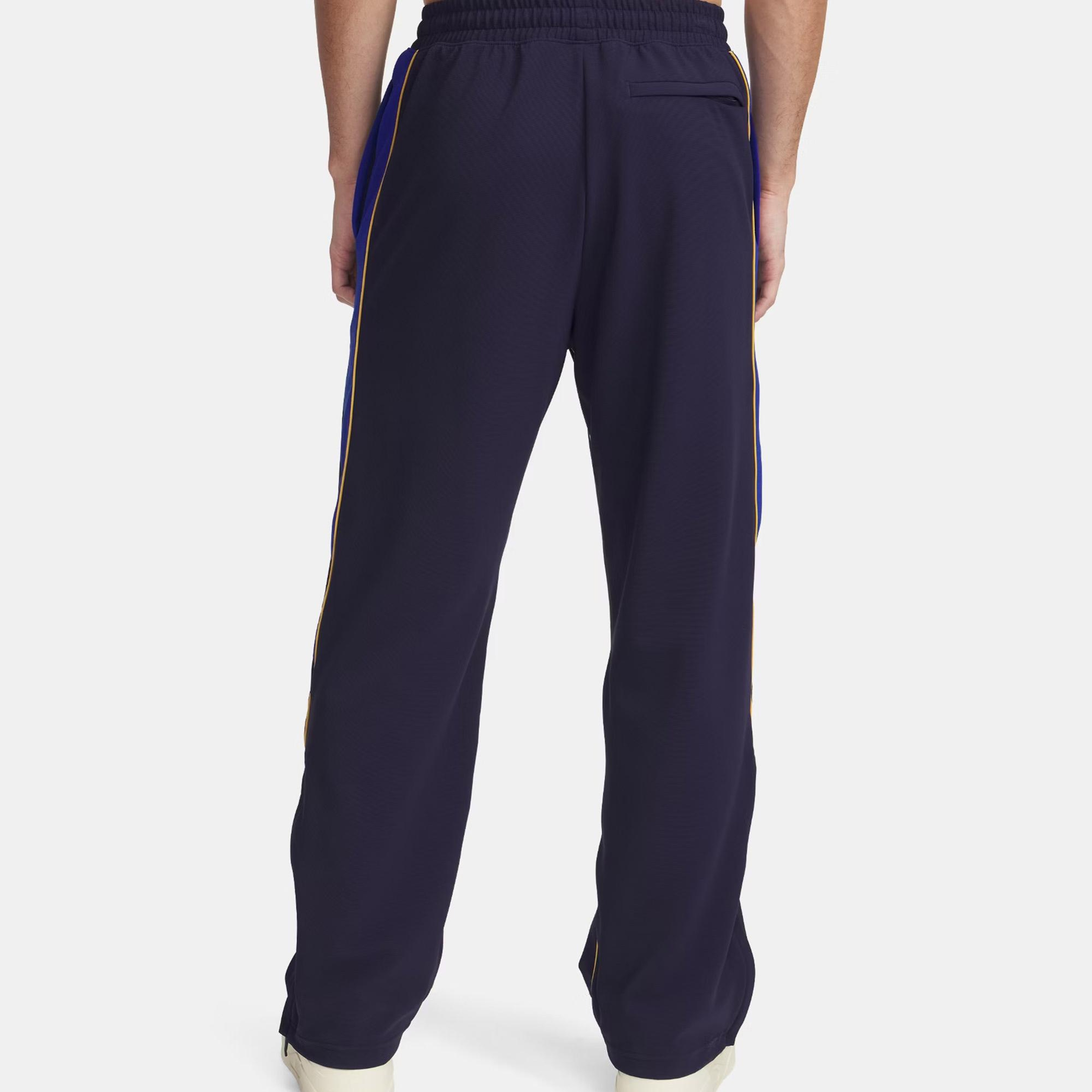 Under Armour Best Tricot Side Stripe Erkek Lacivert Eşofman Altı