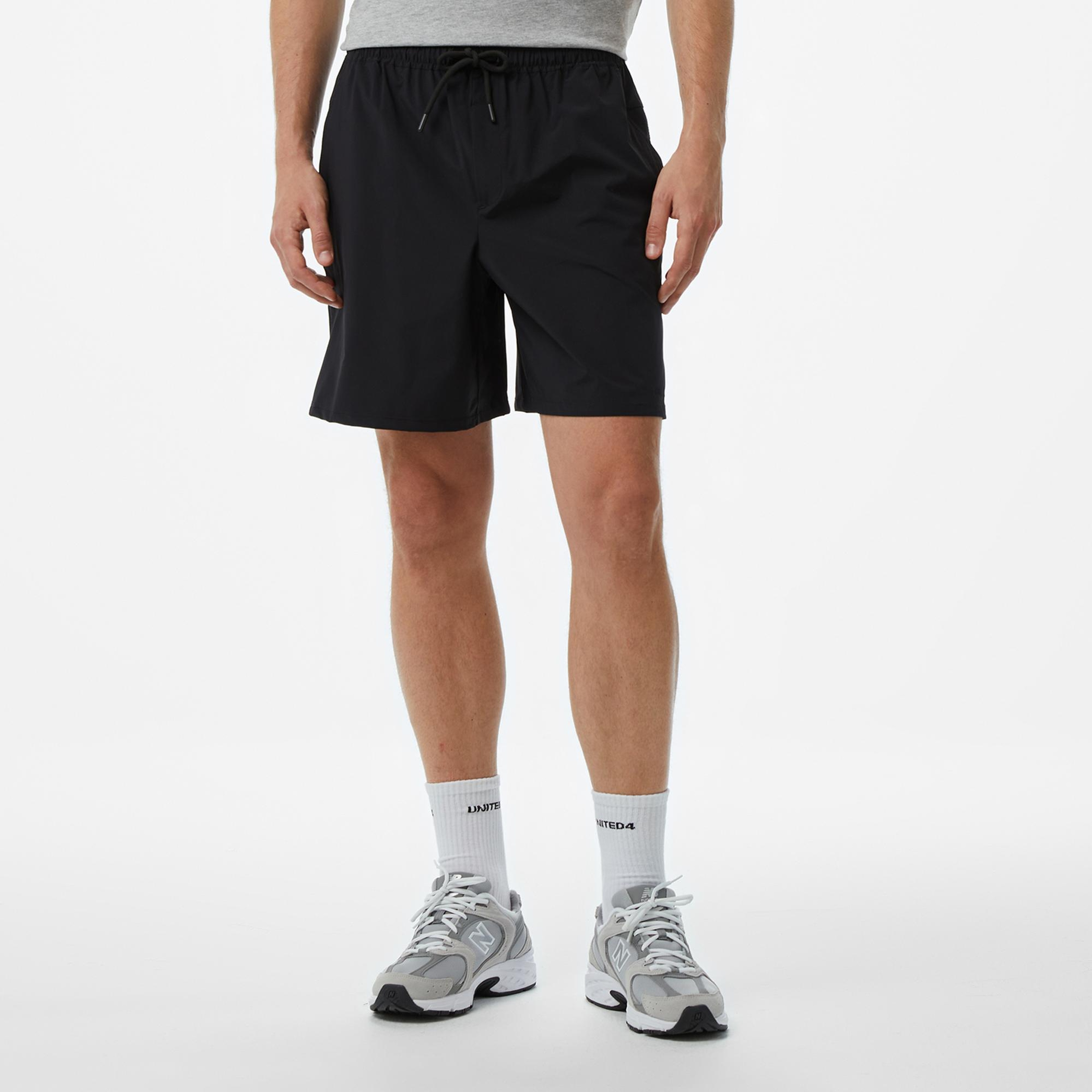 Les Benjamins 412 Erkek Siyah Şort