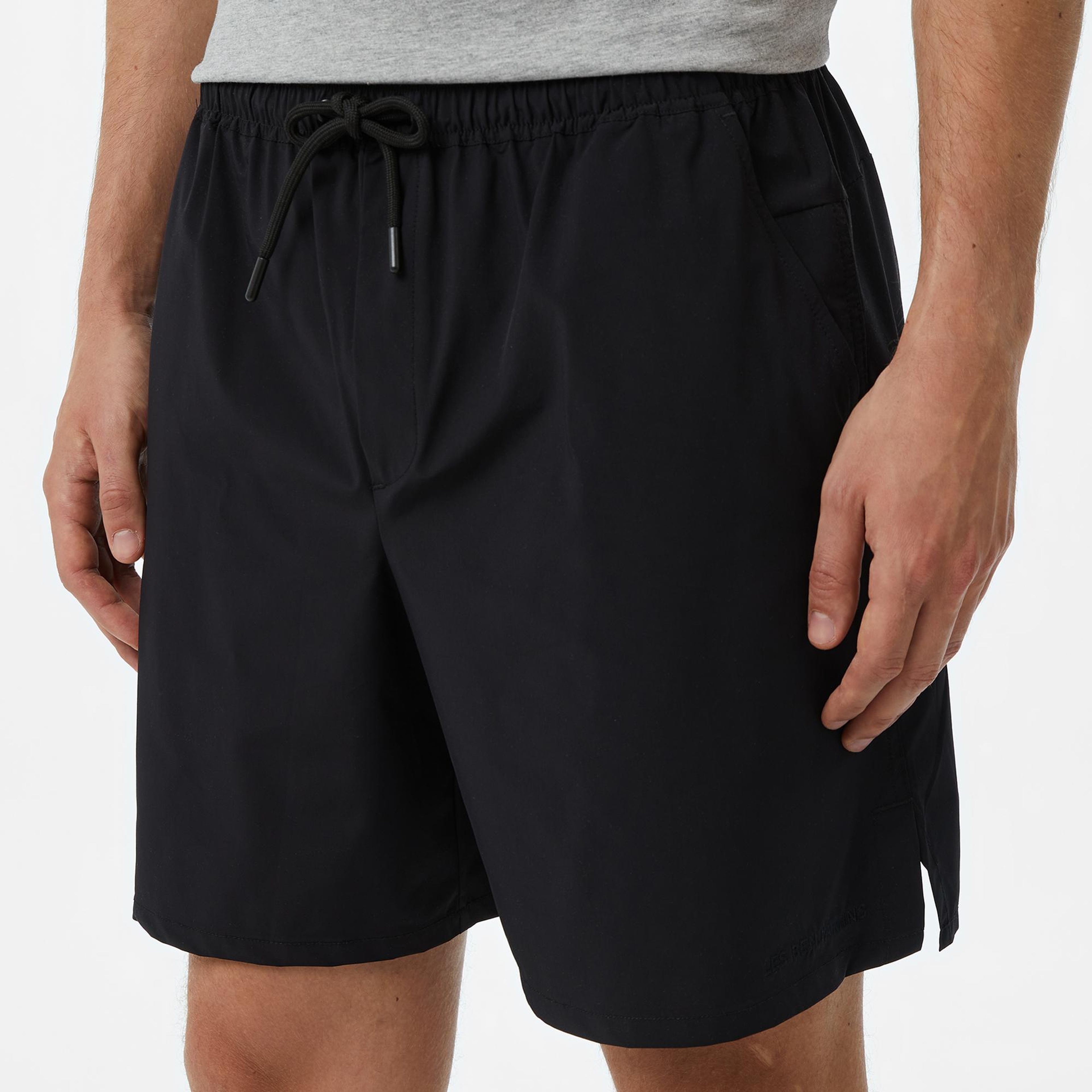 Les Benjamins 412 Erkek Siyah Şort