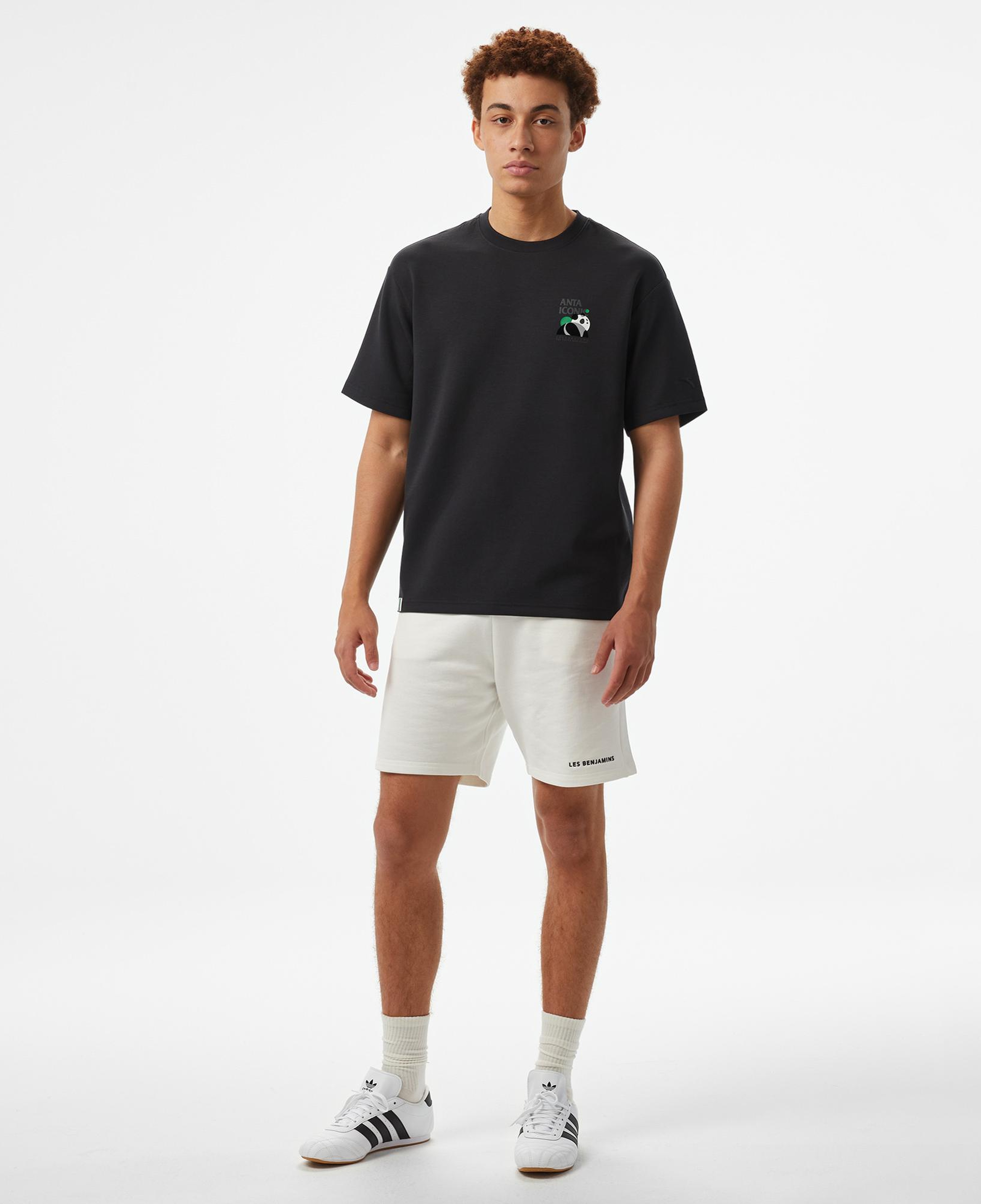 Anta Iconic SS Erkek Siyah T-Shirt