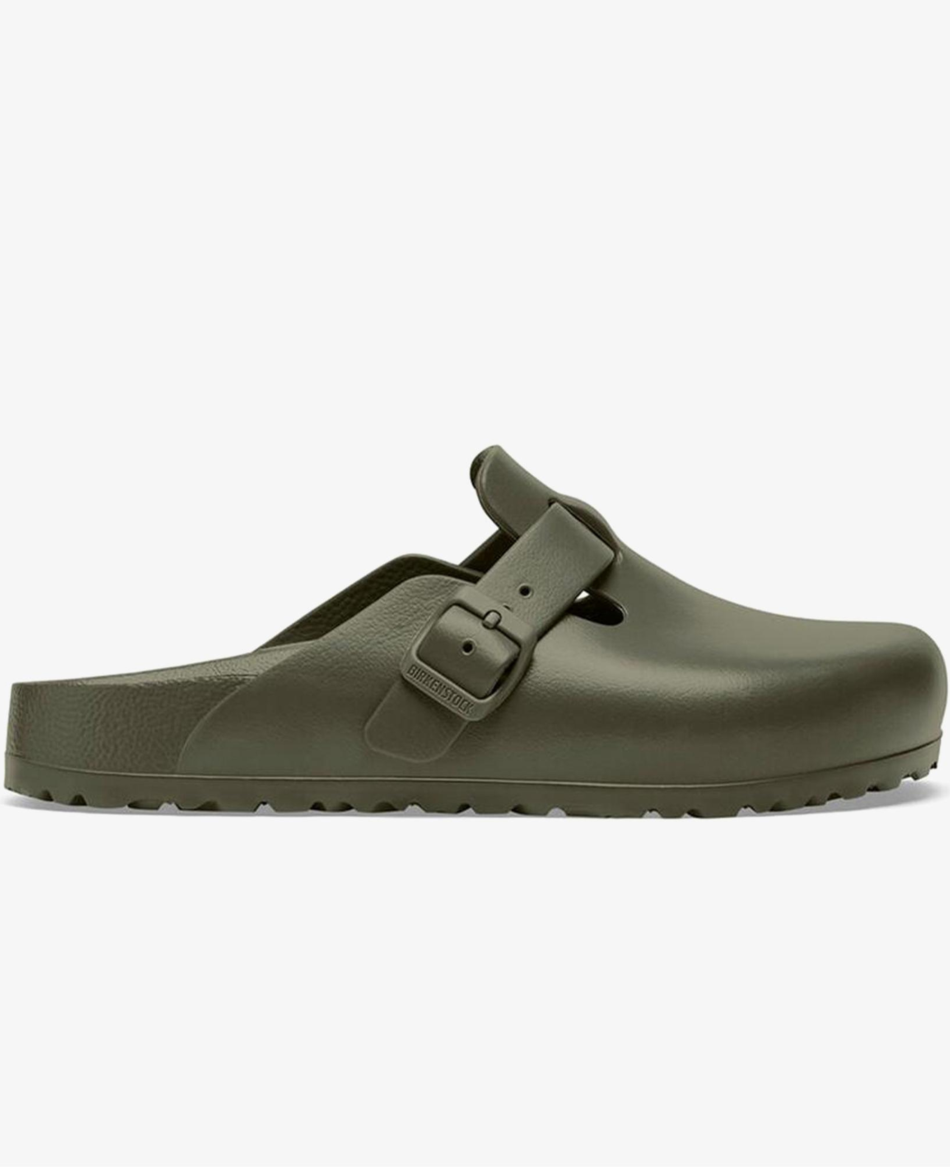 Birkenstock Boston Eva Erkek Yeşil Kapalı Terlik