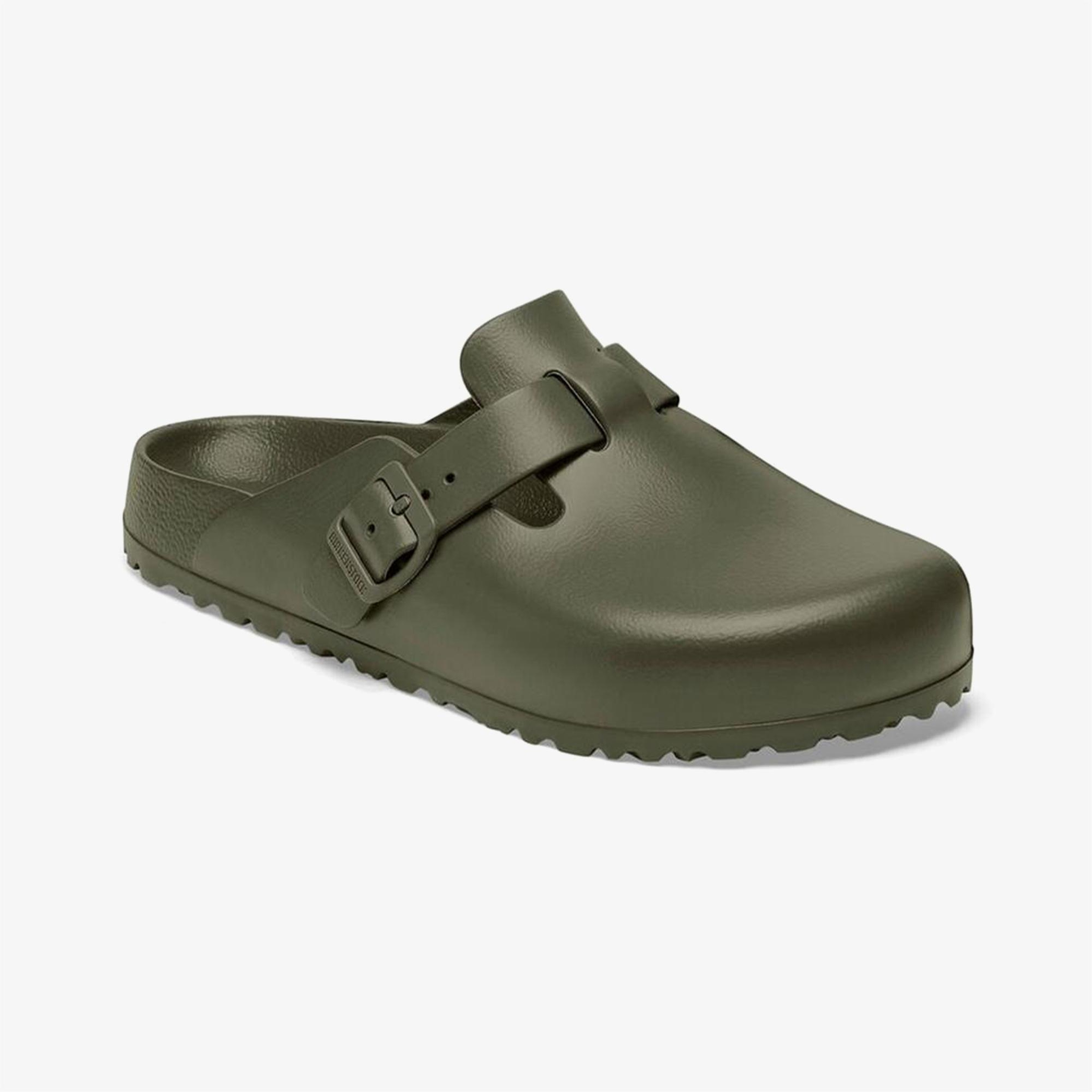 Birkenstock Boston Eva Erkek Yeşil Kapalı Terlik
