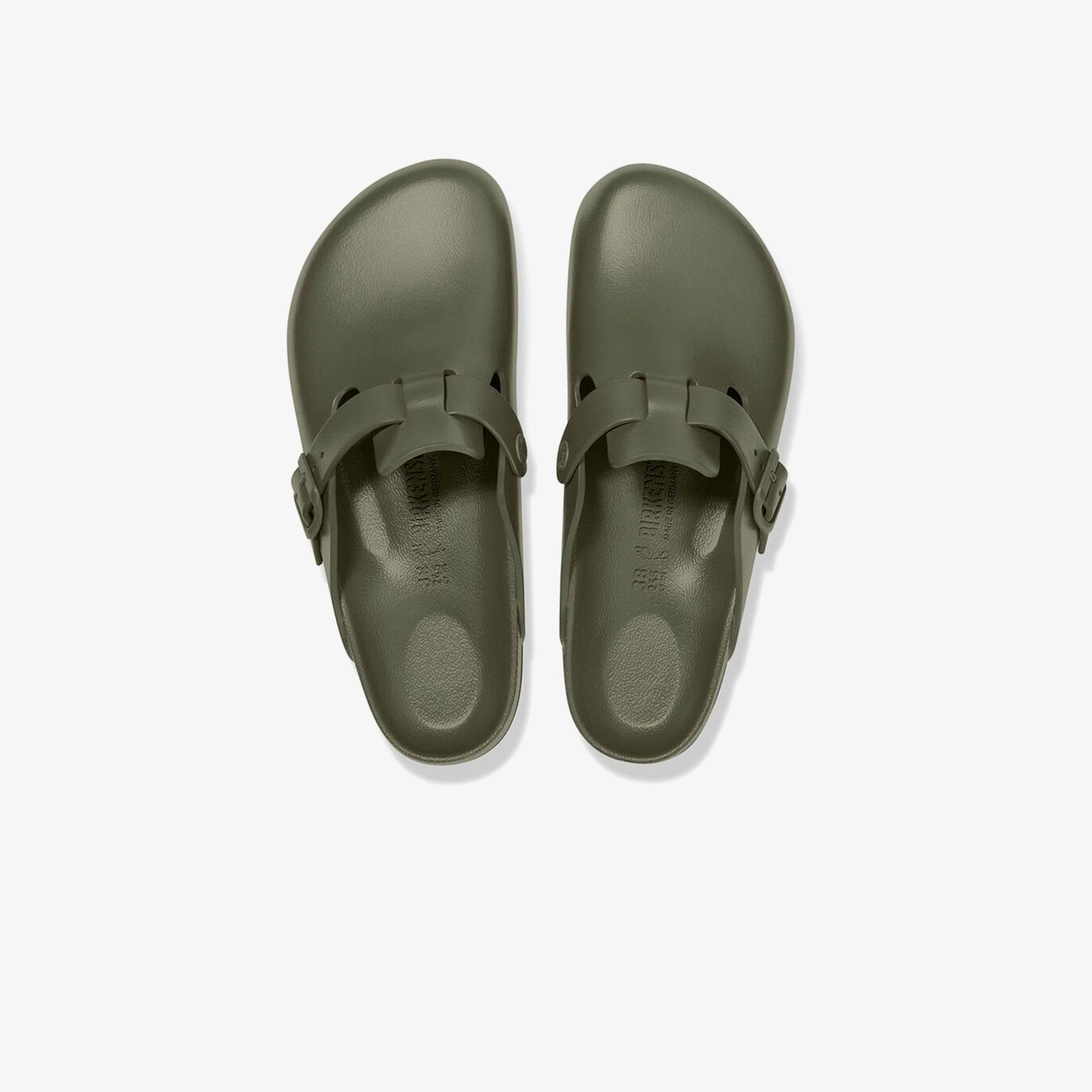 Birkenstock Boston Eva Erkek Yeşil Kapalı Terlik