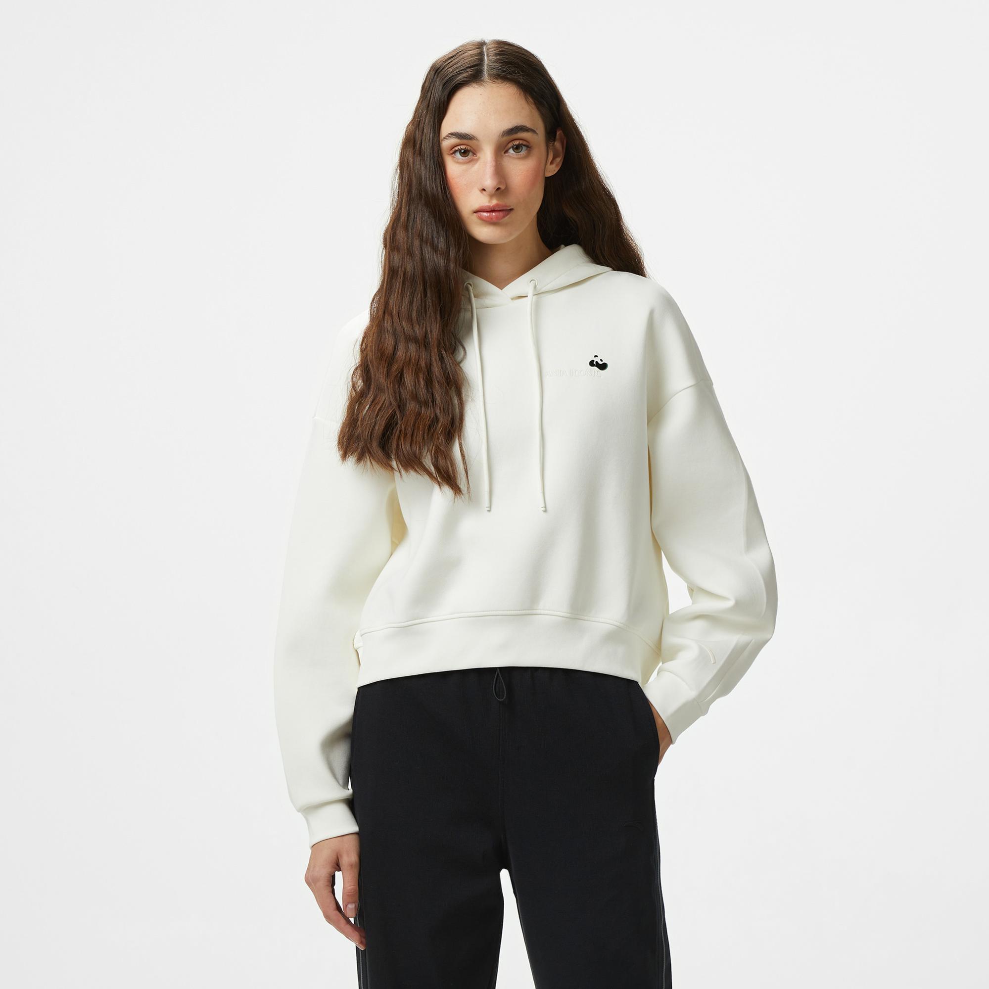 Anta Iconic Kadın Bej Sweatshirt