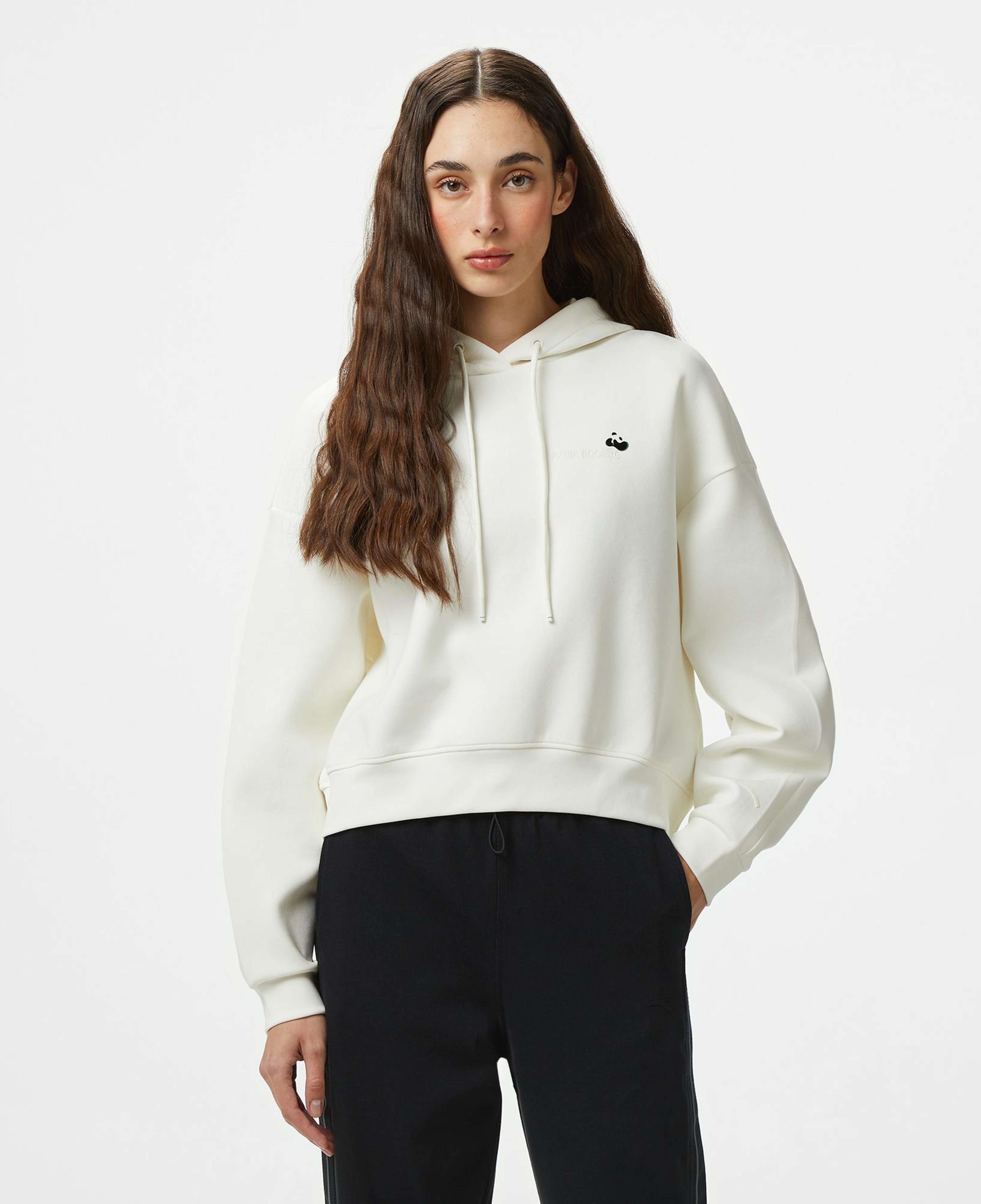 Anta Iconic Kadın Bej Sweatshirt