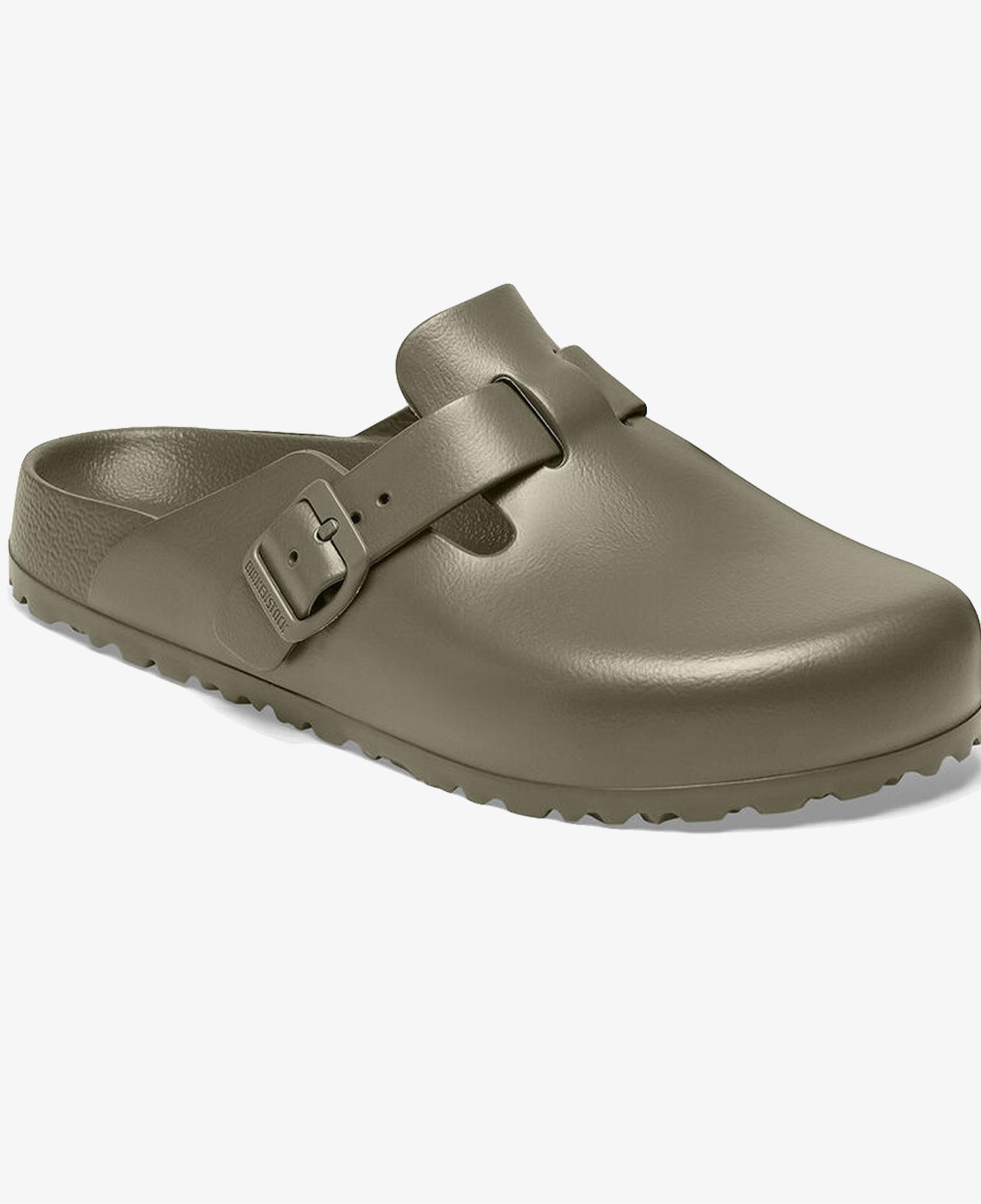 Birkenstock Boston Eva Erkek Yeşil Kapalı Terlik