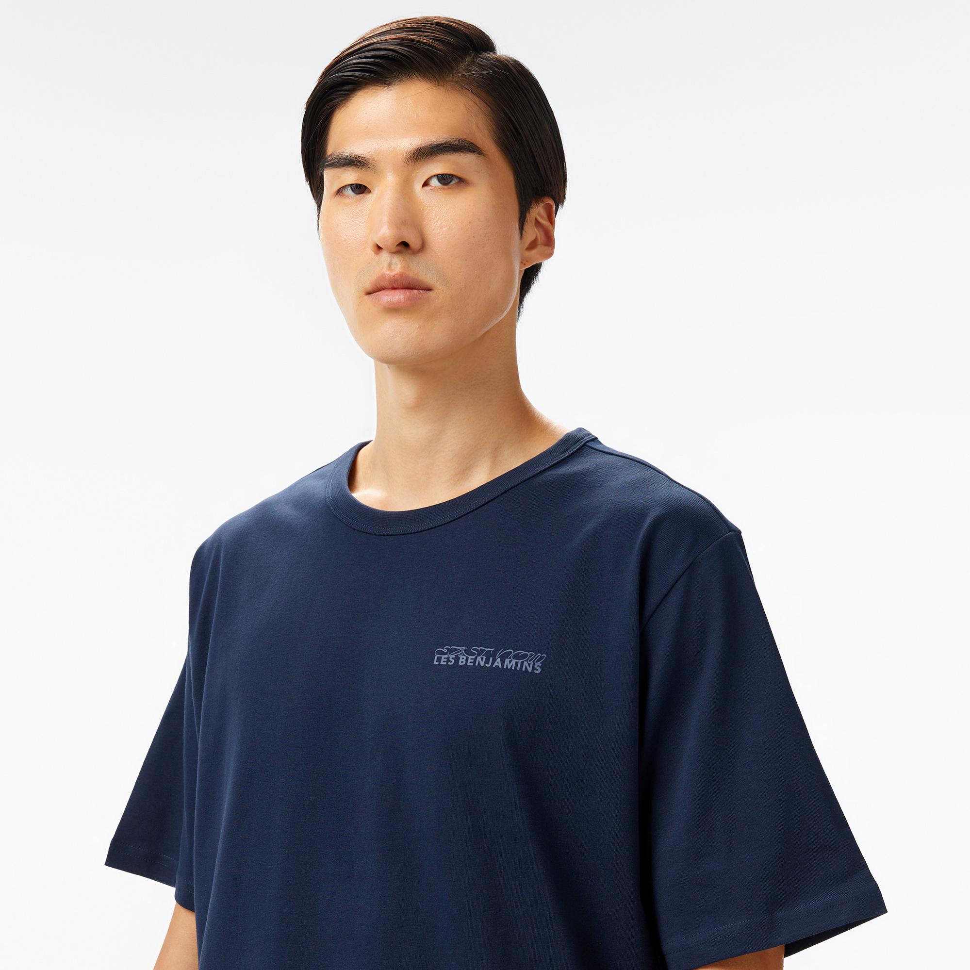 Les Benjamins 413 East Now Erkek Lacivert T-Shirt