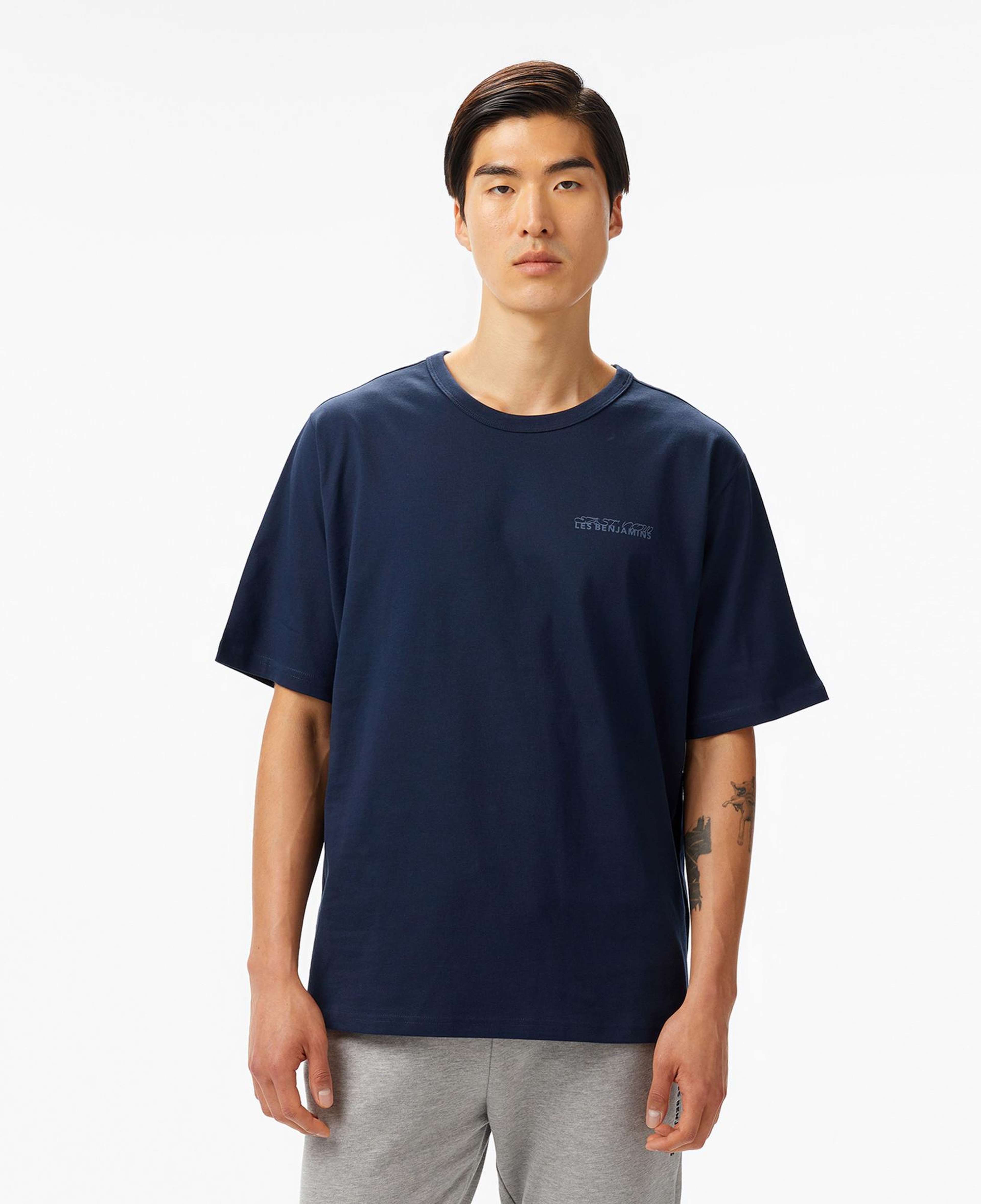 Les Benjamins 413 East Now Erkek Lacivert T-Shirt