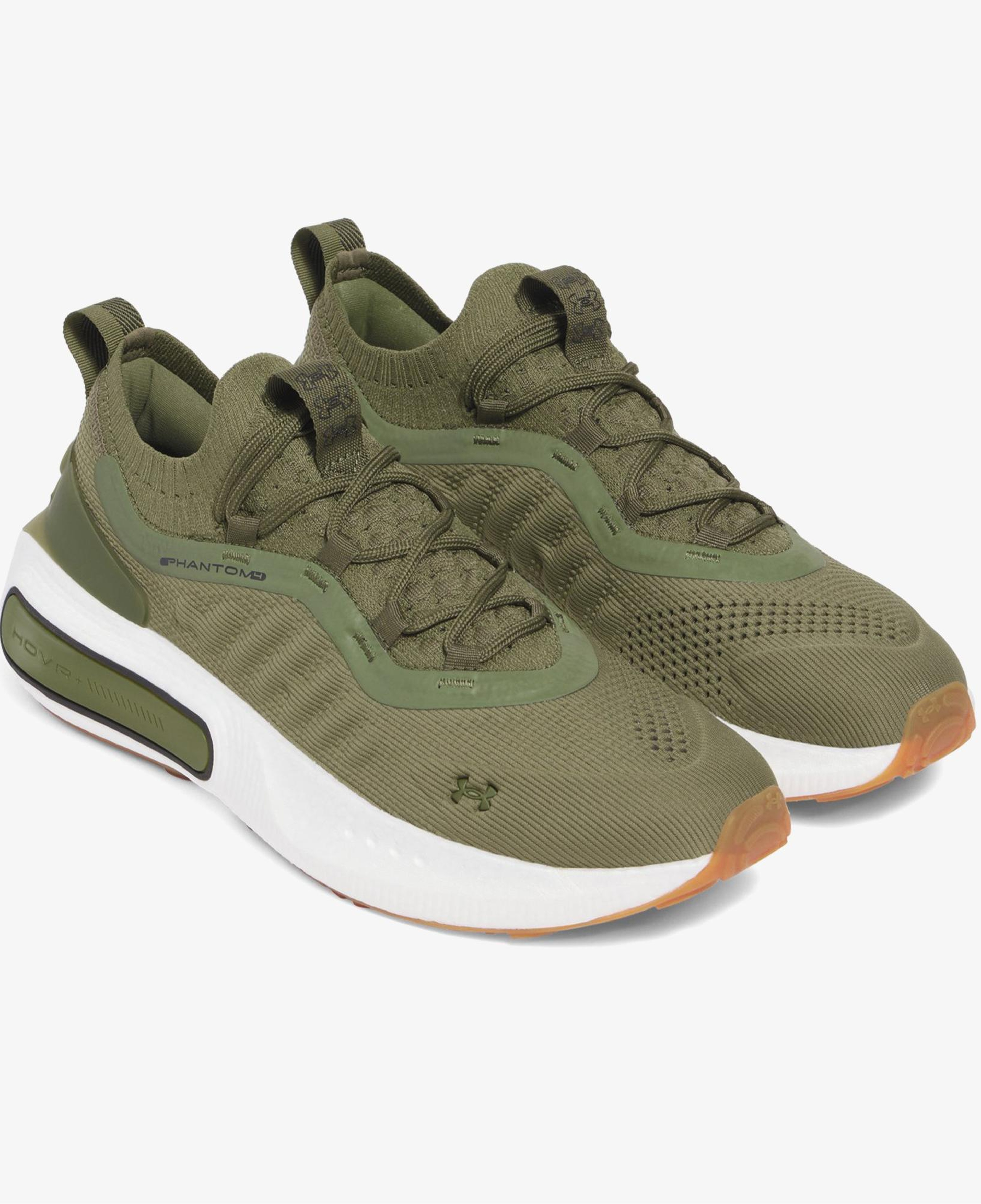 Under Armour Phantom 4 Erkek Yeşil Spor Ayakkabı