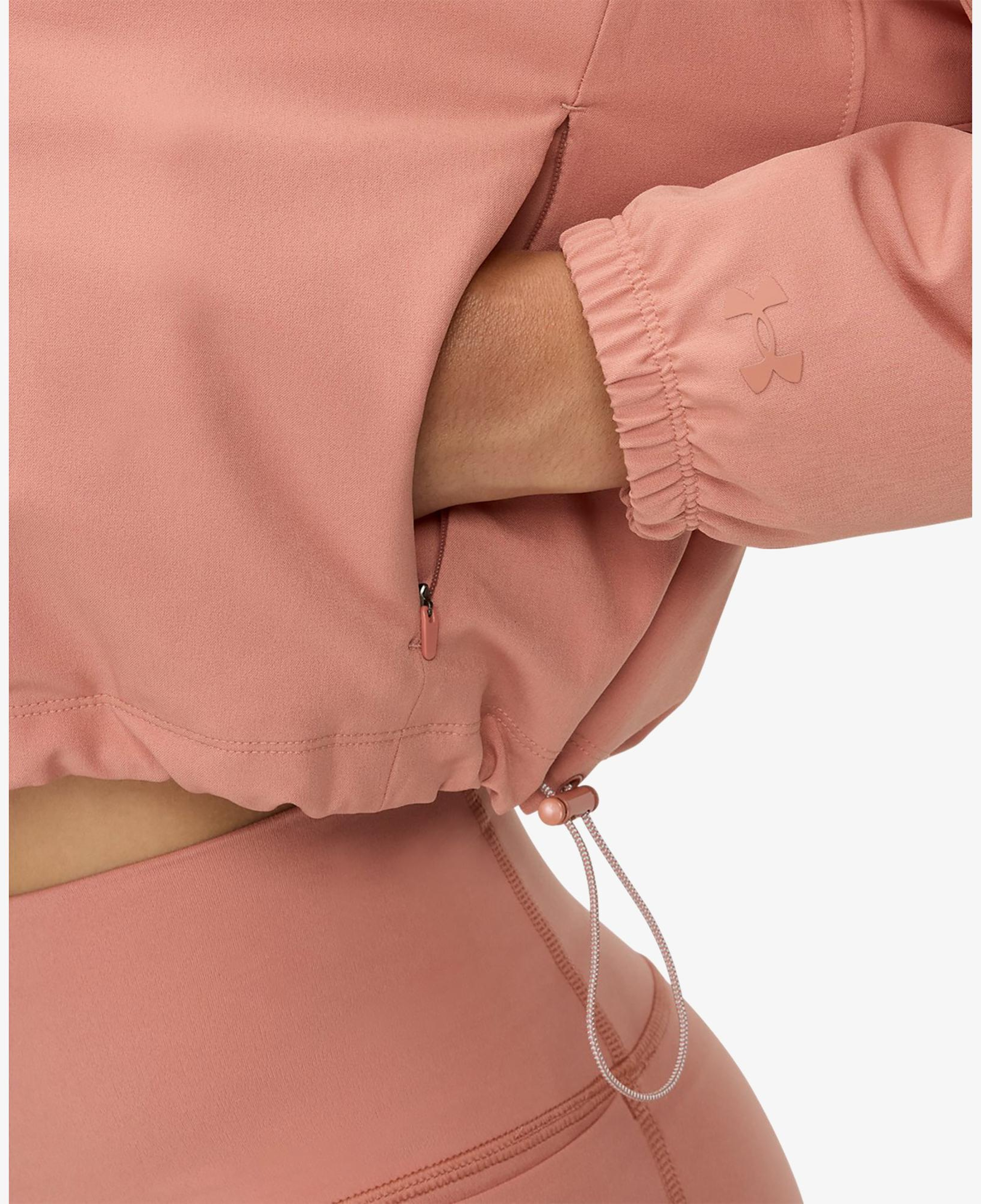 Under Armour Unstoppable Kadın Pembe Kapüşonlu Ceket