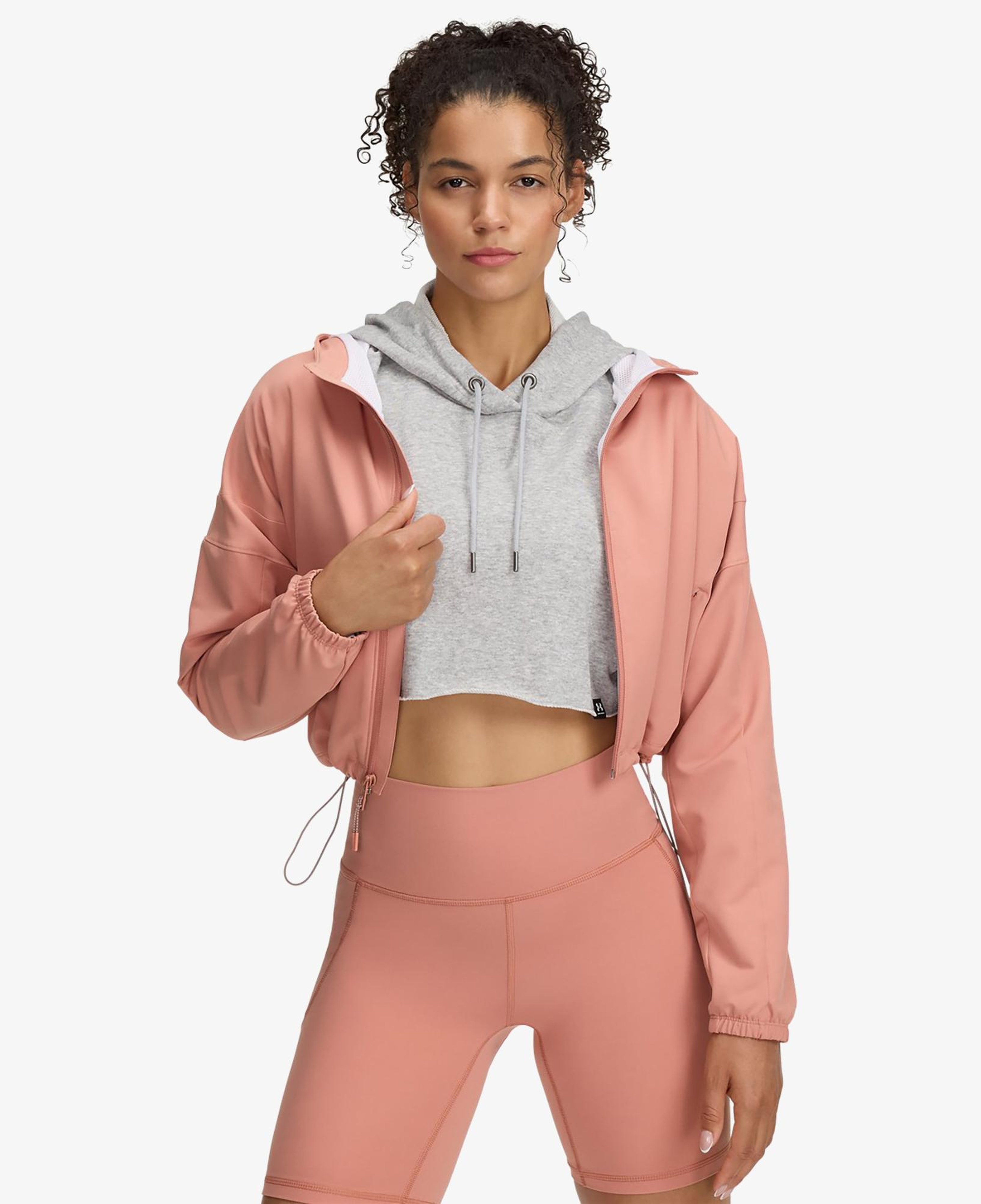 Under Armour Unstoppable Kadın Pembe Kapüşonlu Ceket