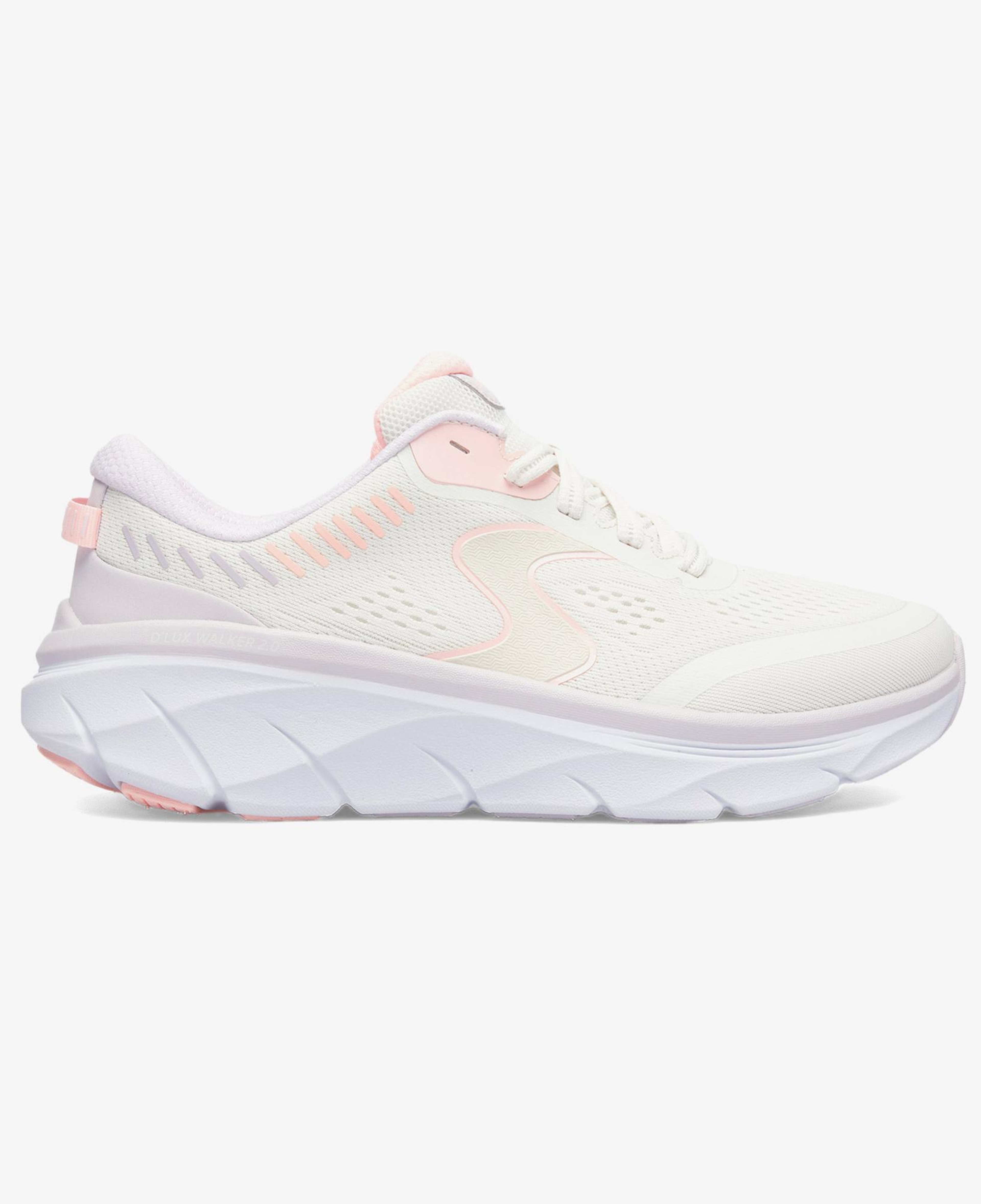 Skechers D'Lux Walker Pace Kadın Beyaz Spor Ayakkabı