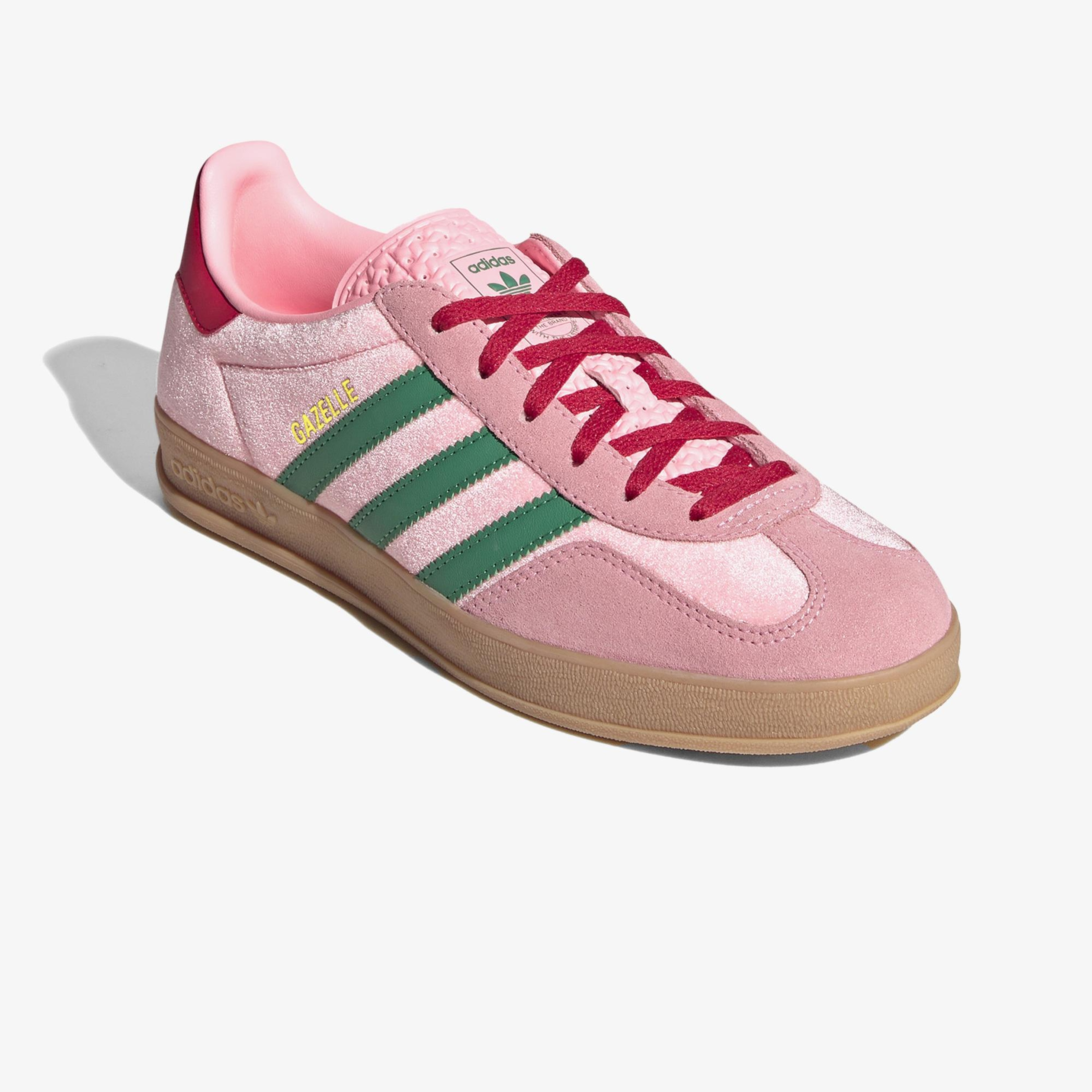 adidas Gazelle Indoor Kadın Pembe Spor Ayakkabı