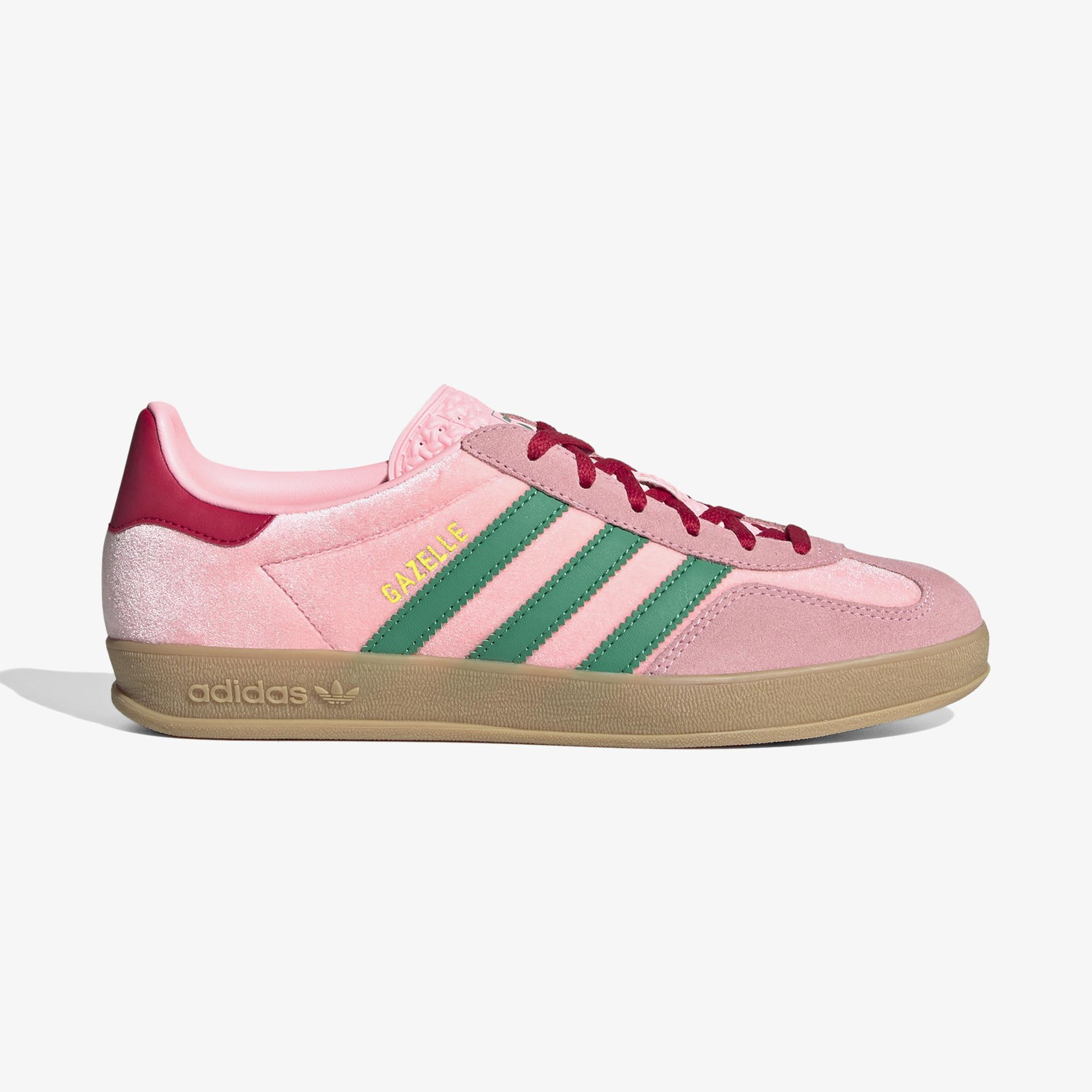 adidas Gazelle Indoor Kadın Pembe Spor Ayakkabı